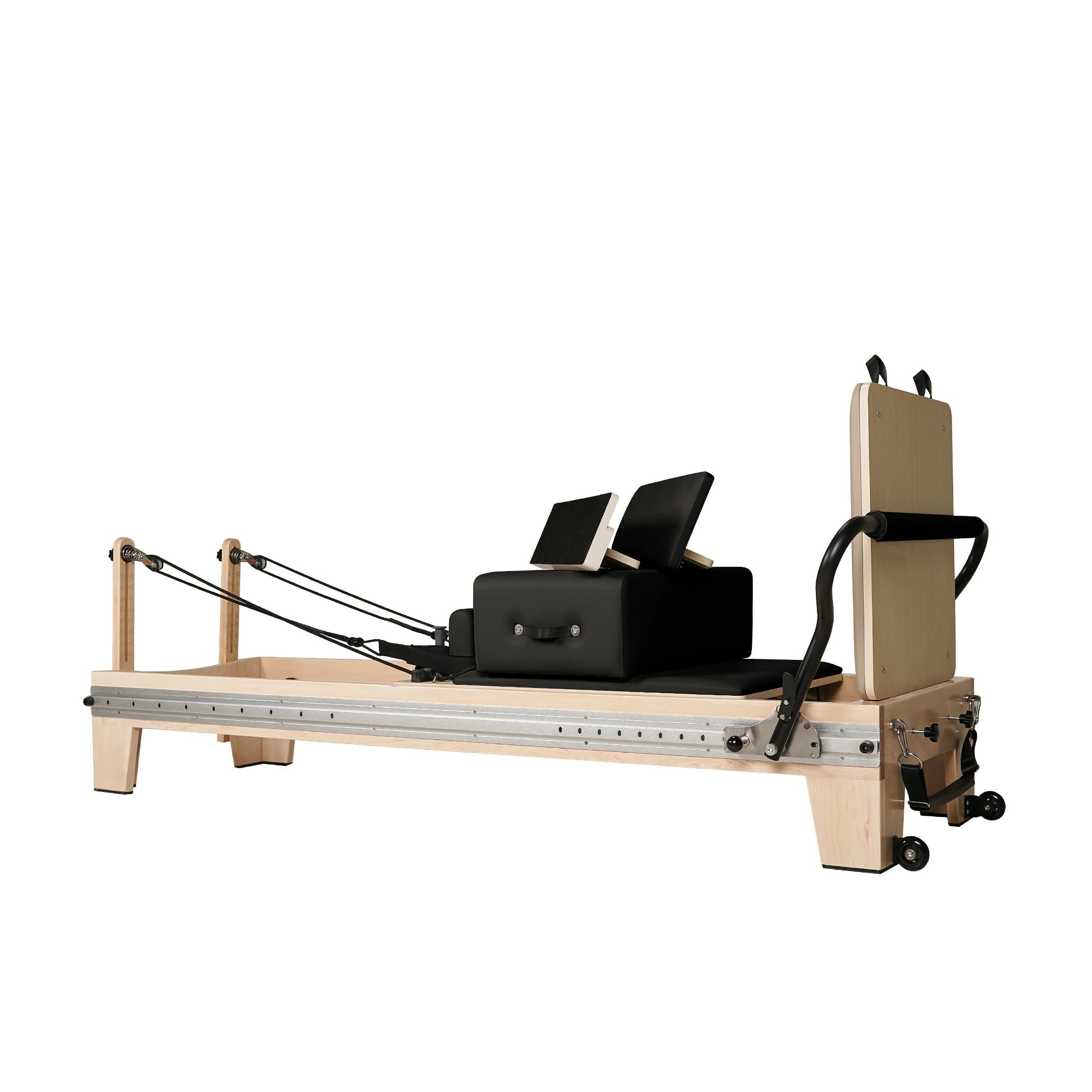 Maple Full Track Split Glide Pilates Reformer Black