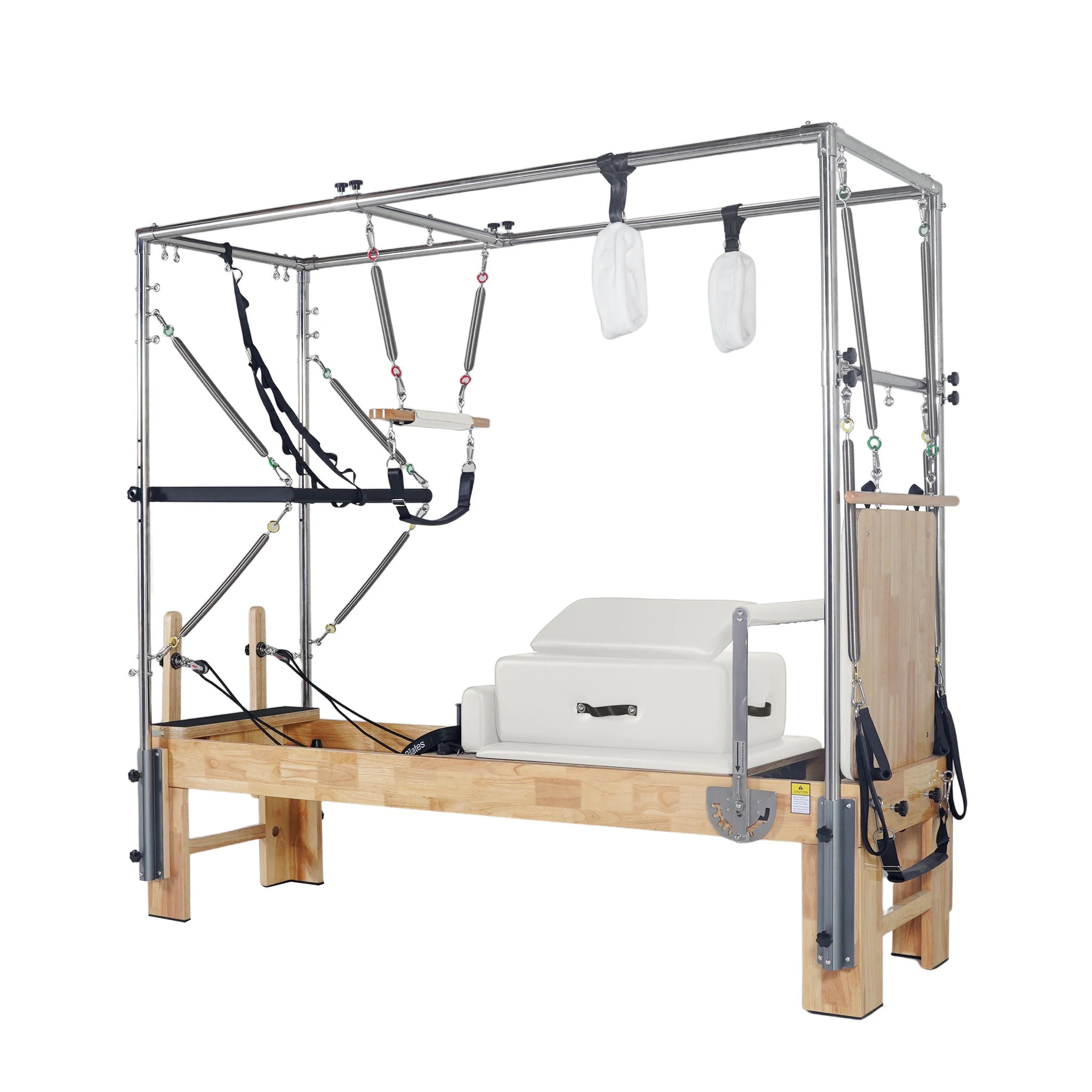 Oak Cadillac Reformer Combo 3-in-1 White