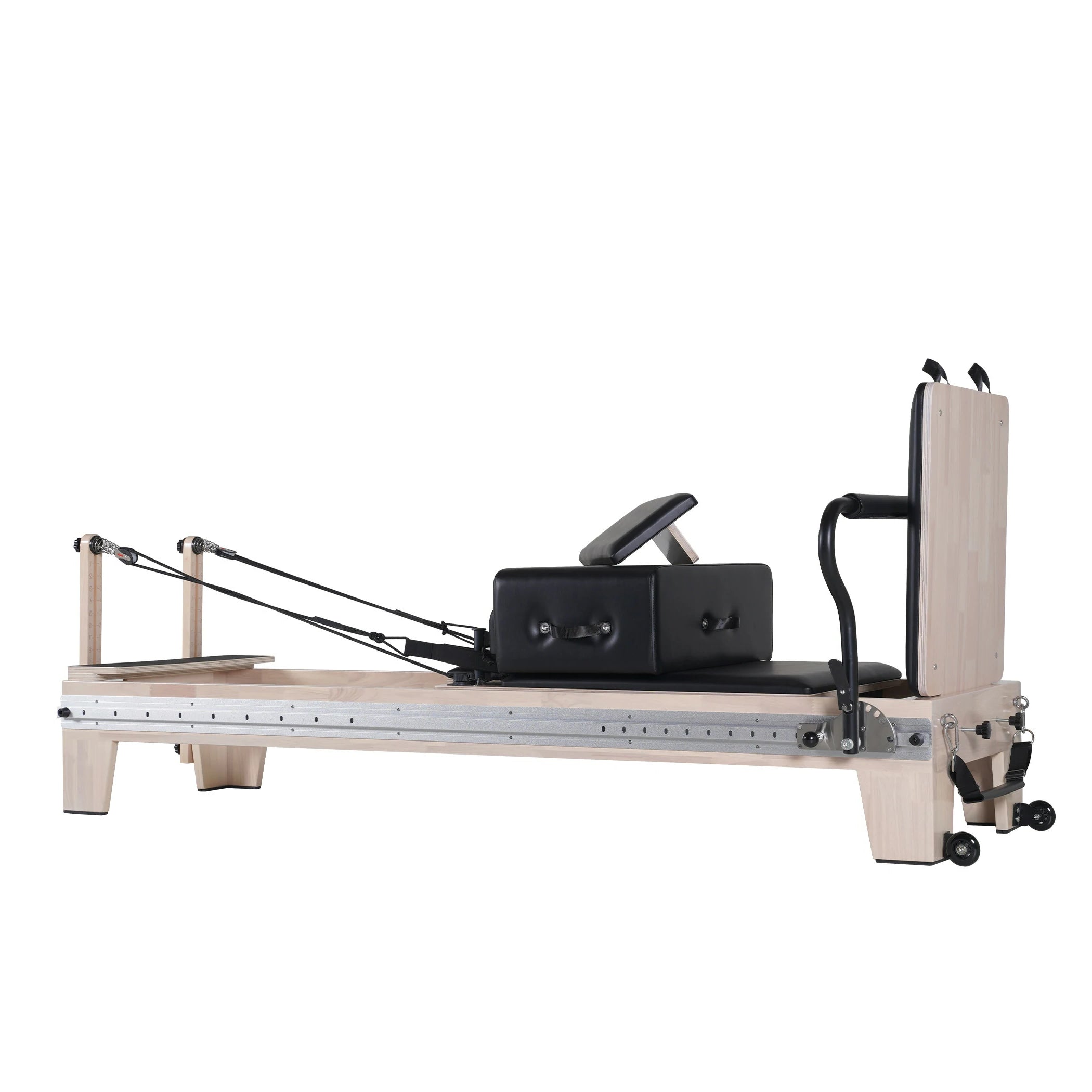 Oak Full Track Split Glide Pilates Reformer