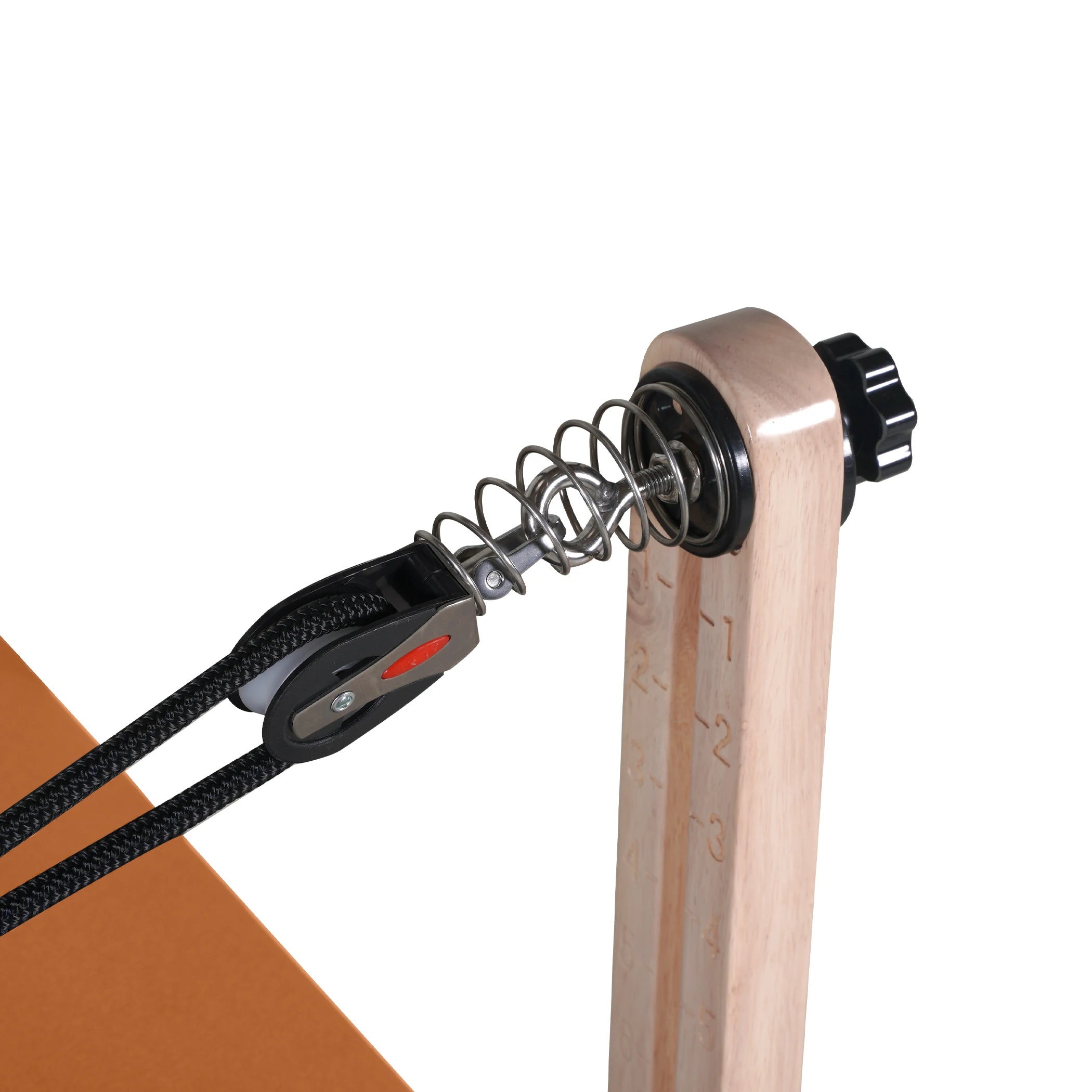 Classic Pilates Wood Reformer Orange