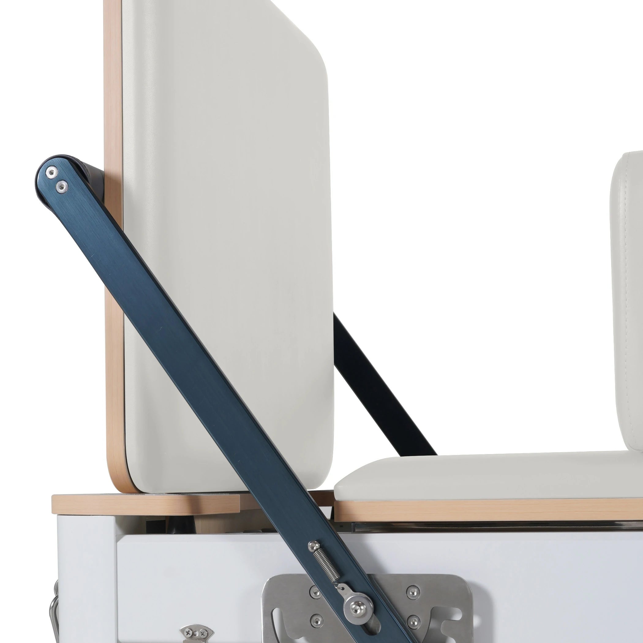 Folding Pilates Aluminum Alloy Reformer White