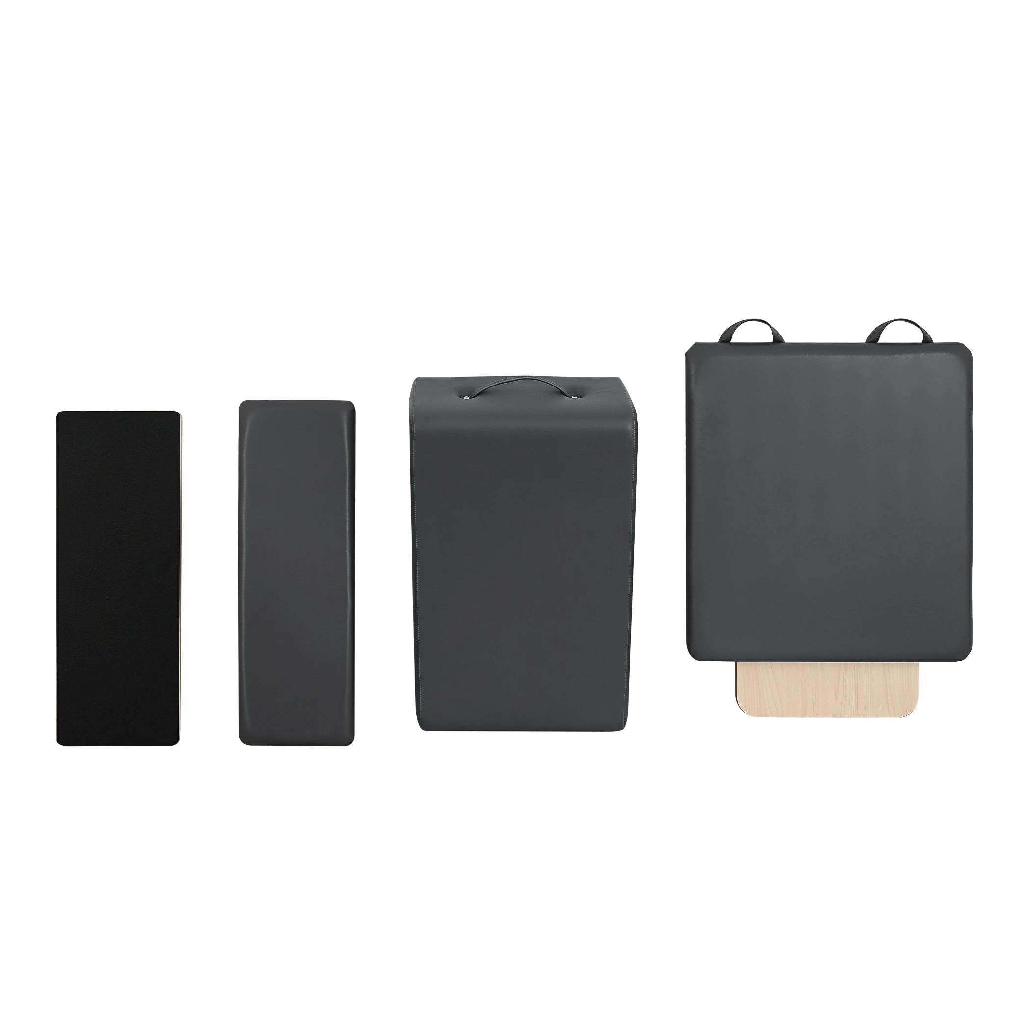 Maple Full Track Split Glide Pilates Reformer Black