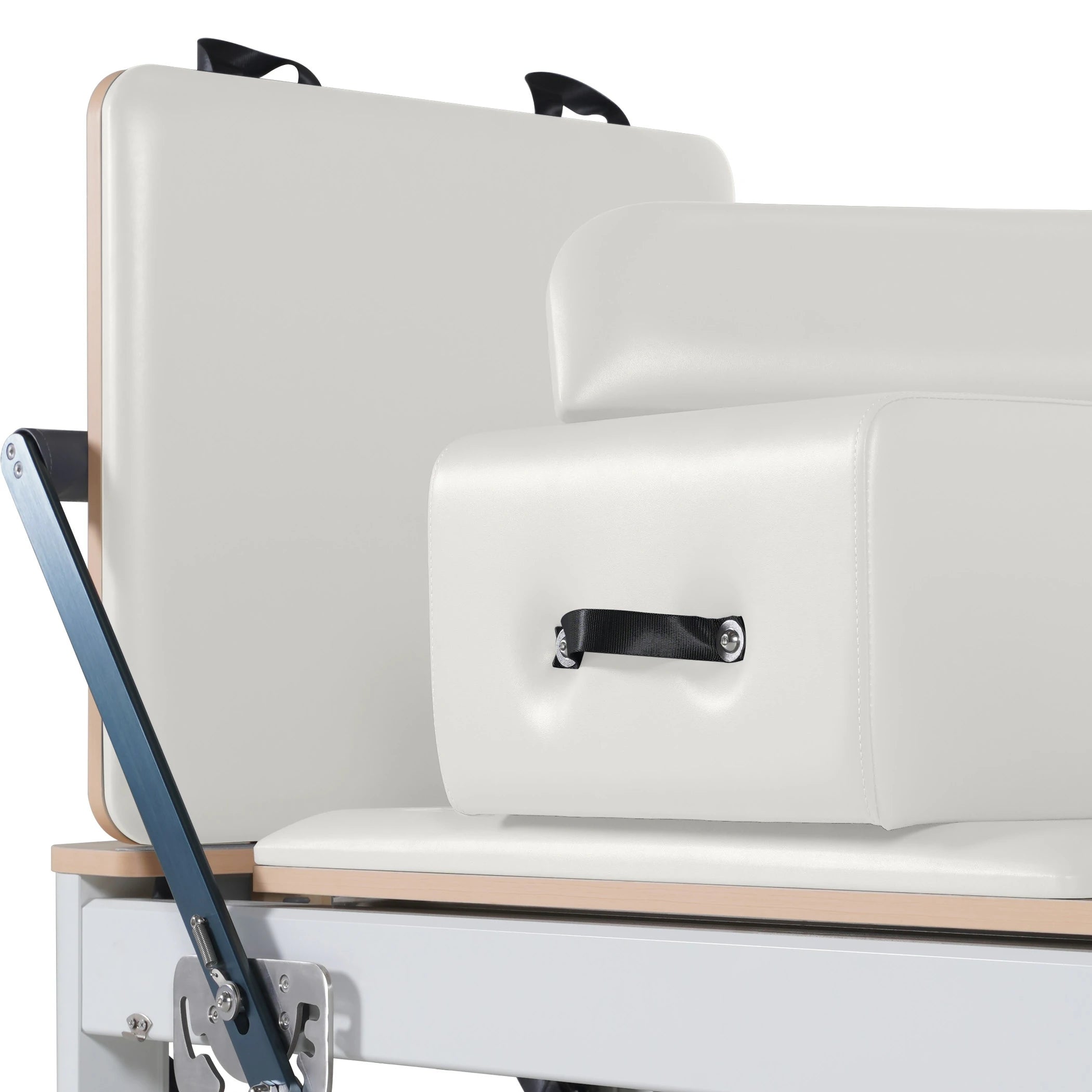 Folding Pilates Aluminum Alloy Reformer White