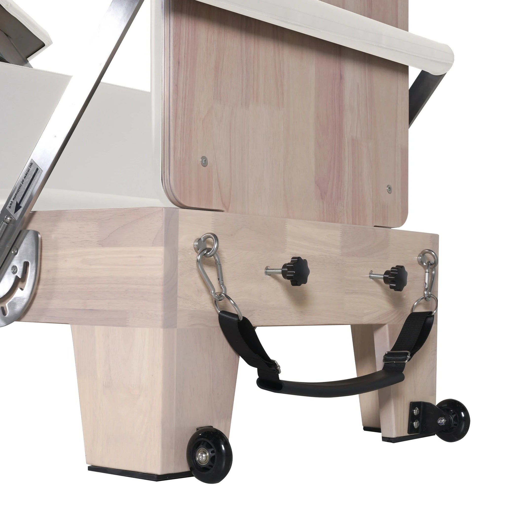 Classic Pilates Wood Reformer White