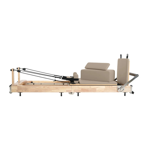 Collapsible Classic Pilates Reformer Brown