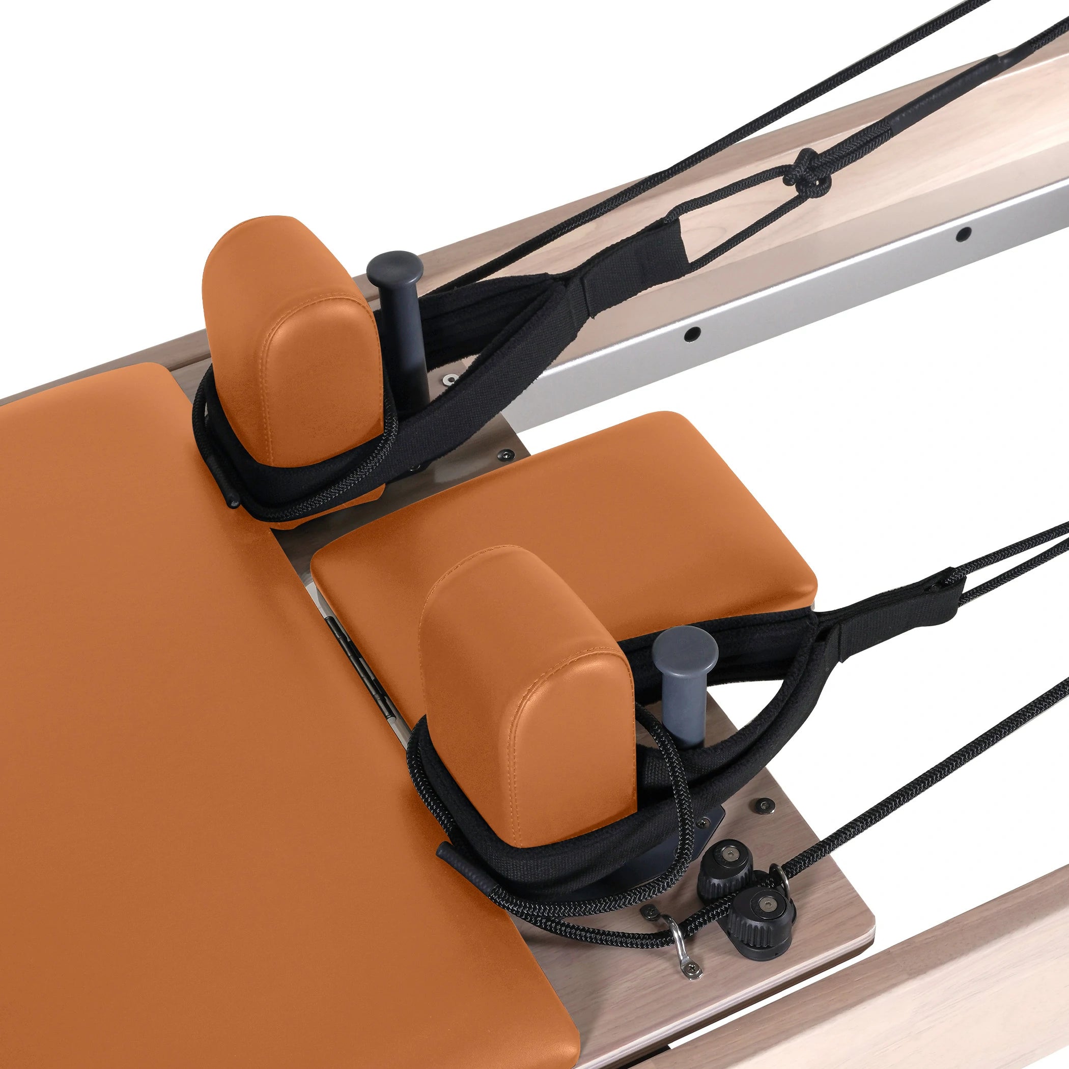 Classic Pilates Wood Reformer Orange