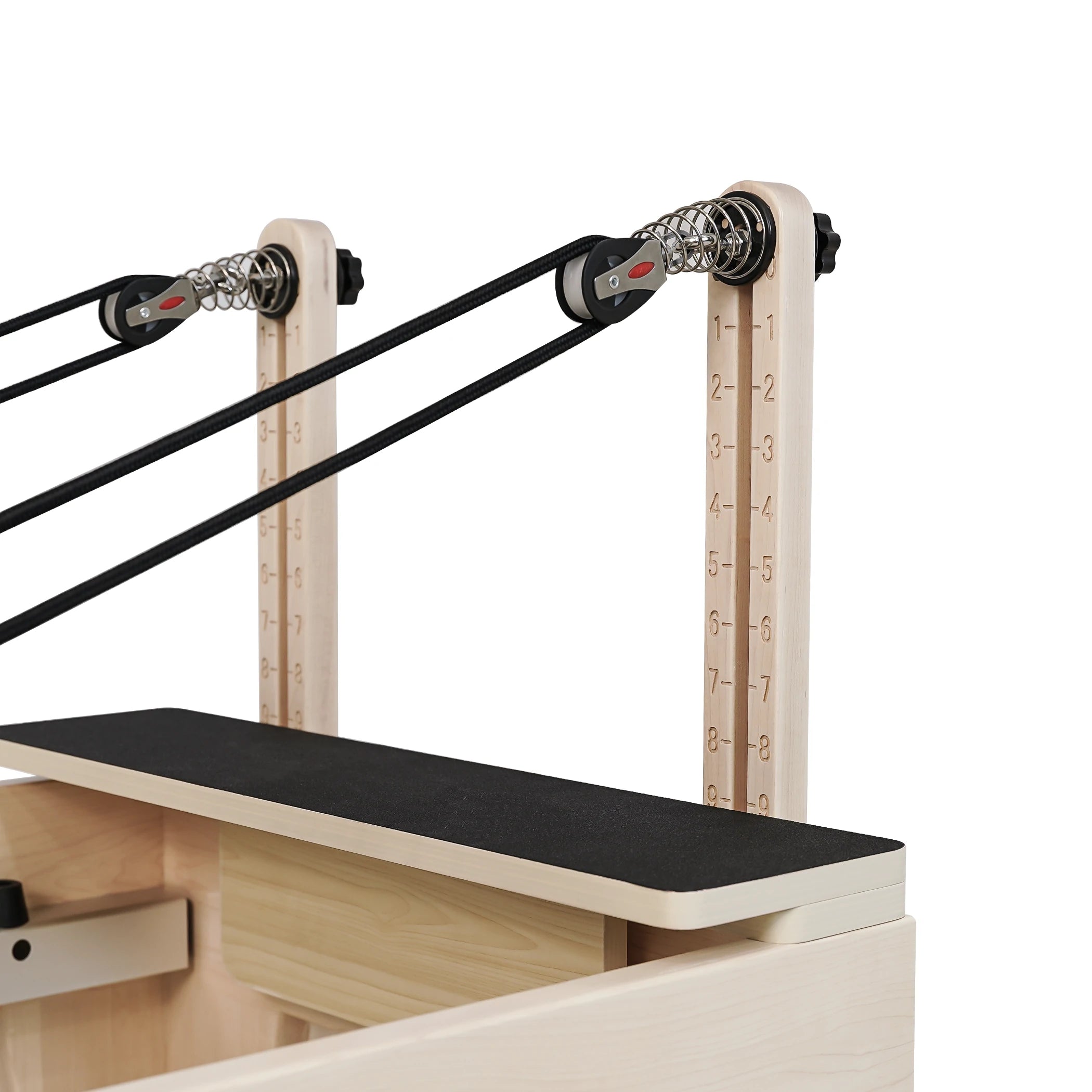 Classic Maple Pilates Reformer White