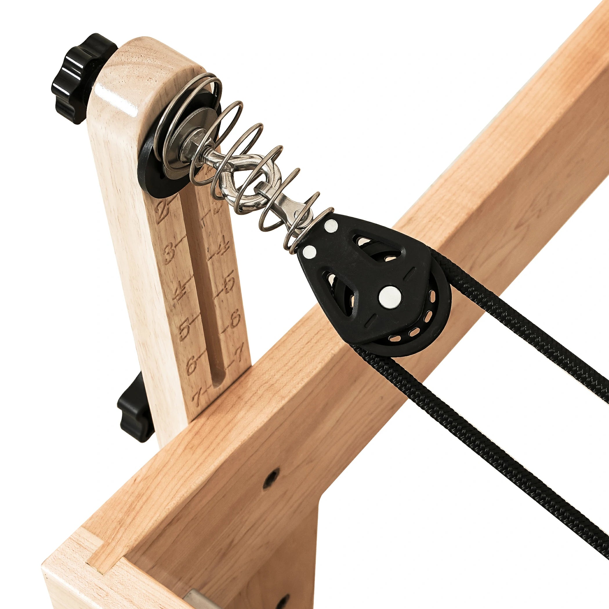 Maple Full Track Split Glide Pilates Reformer Black