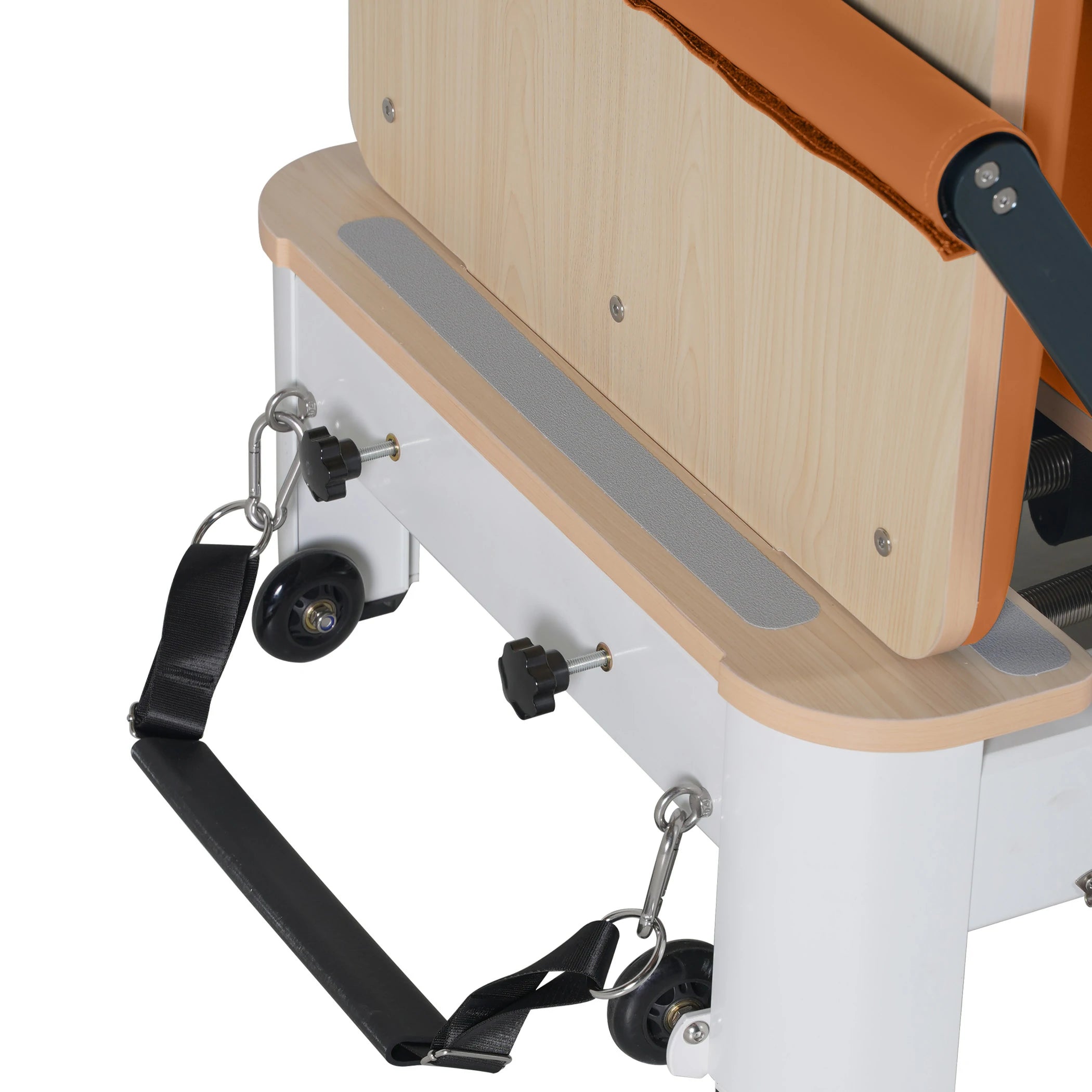 Folding Pilates Aluminum Alloy Reformer Orange