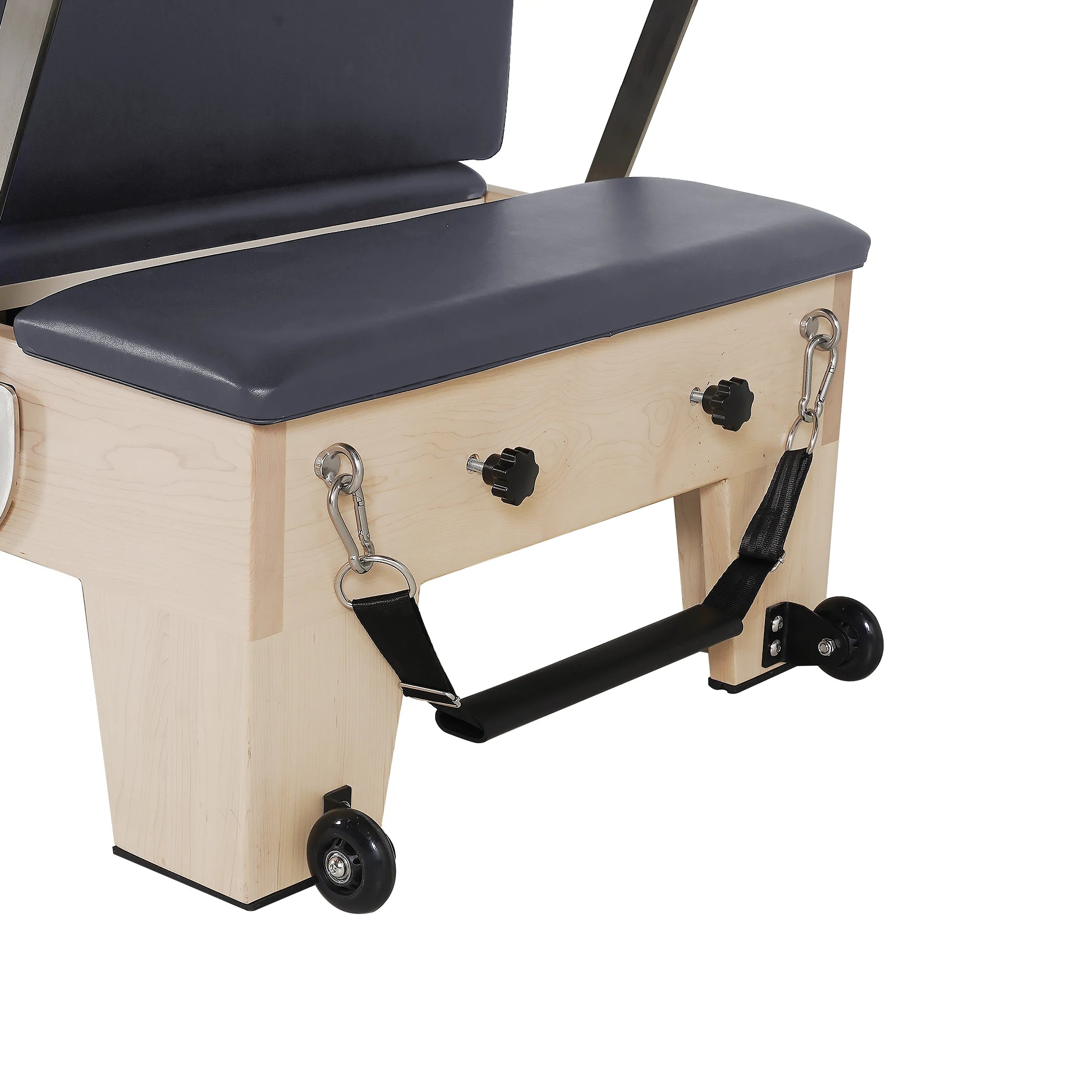 Maple Pilates Reformer with Tower Grey