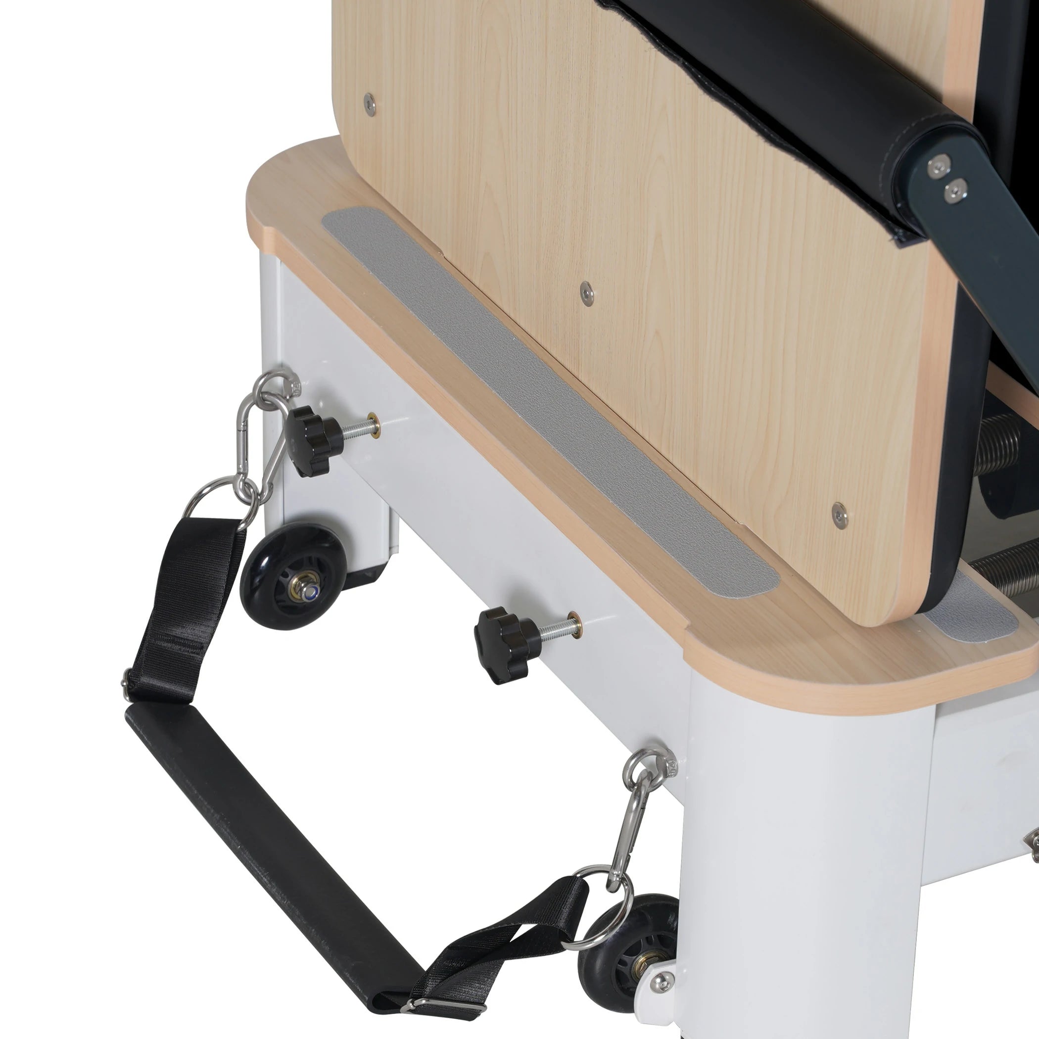 Folding Pilates Aluminum Alloy Reformer Black