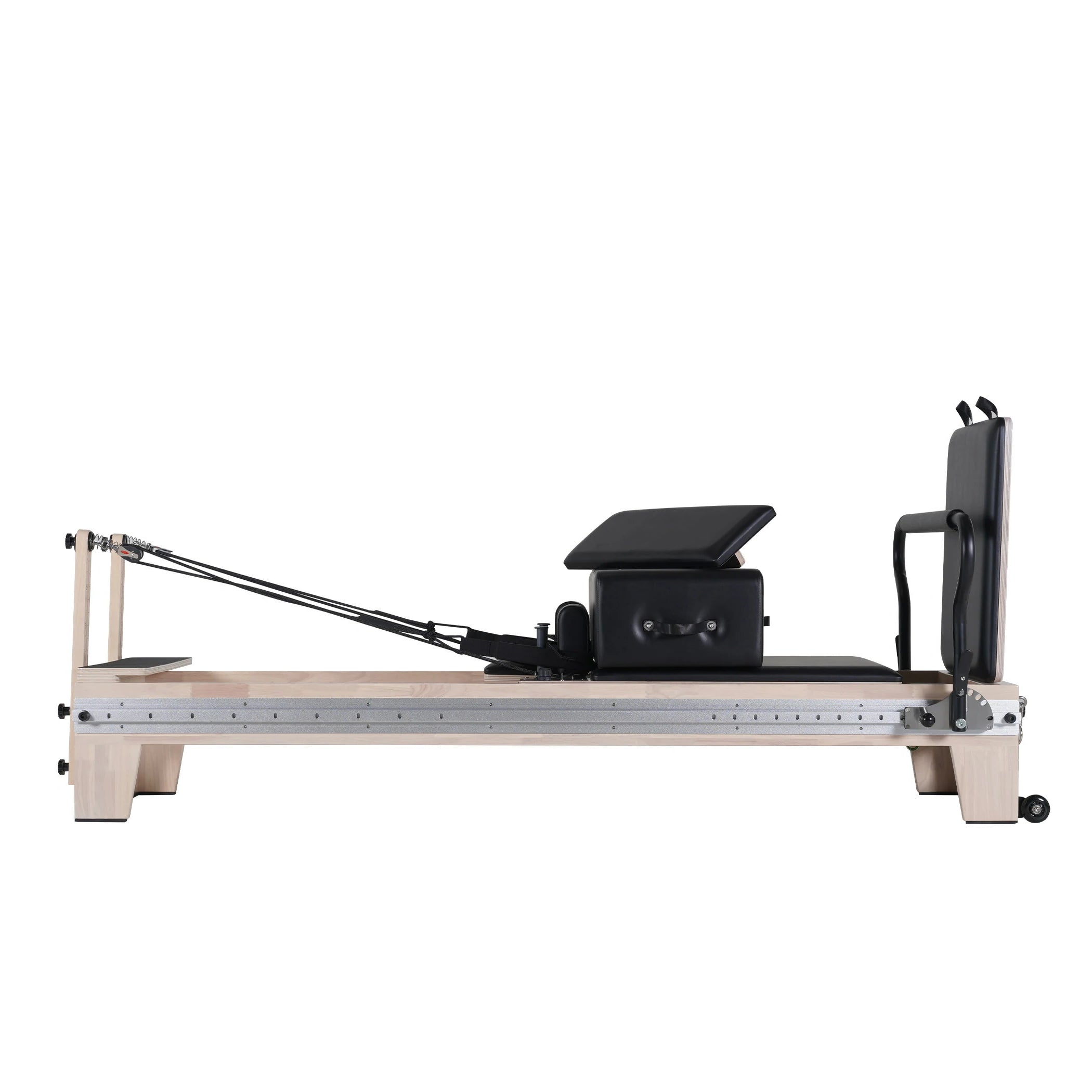 Oak Full Track Split Glide Pilates Reformer