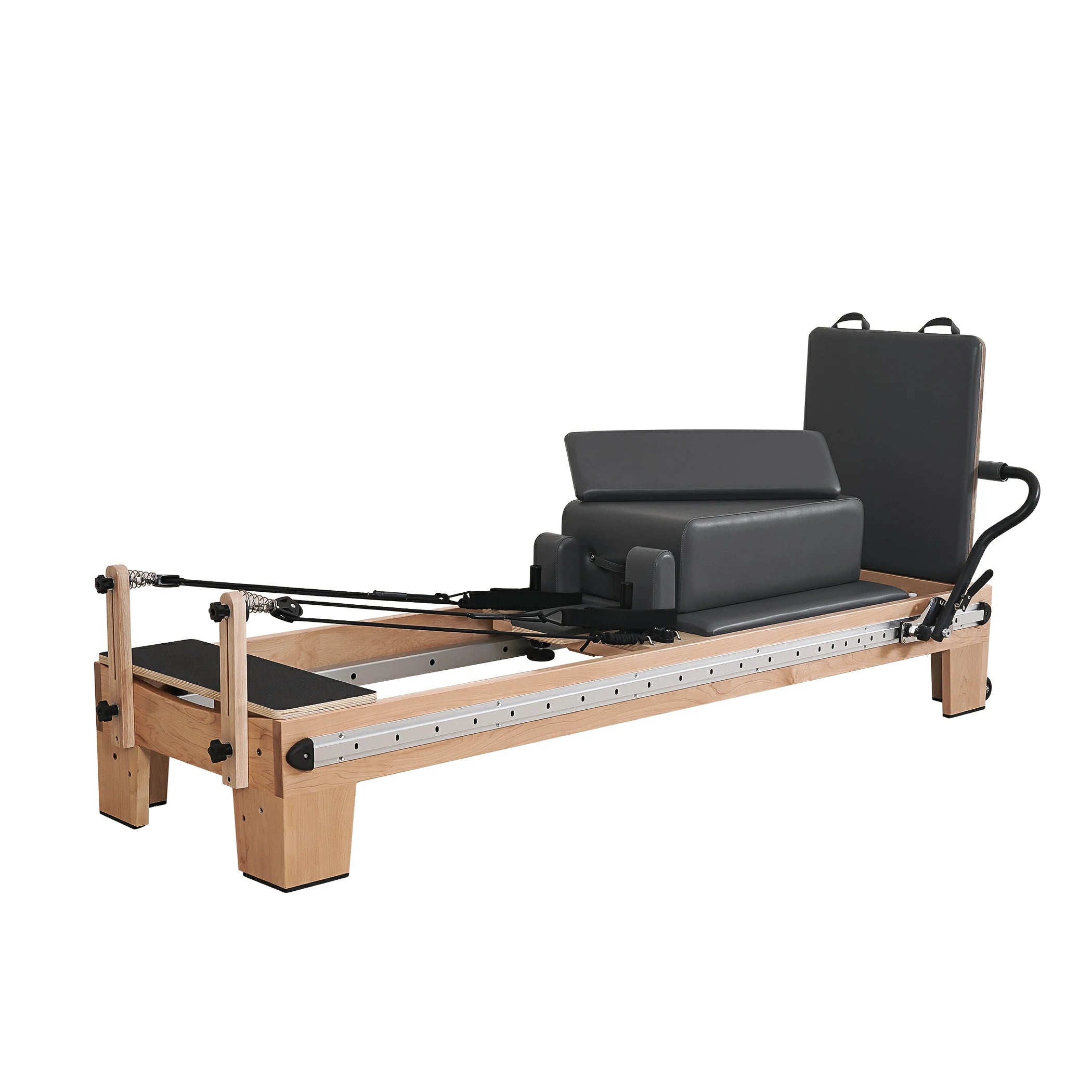 Maple Full Track Split Glide Pilates Reformer Black
