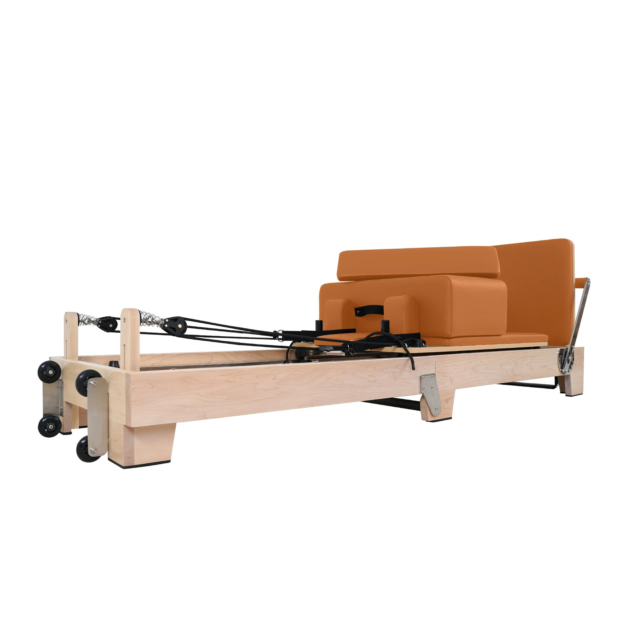 Maple Folding Classic Pilates Reformer Orange