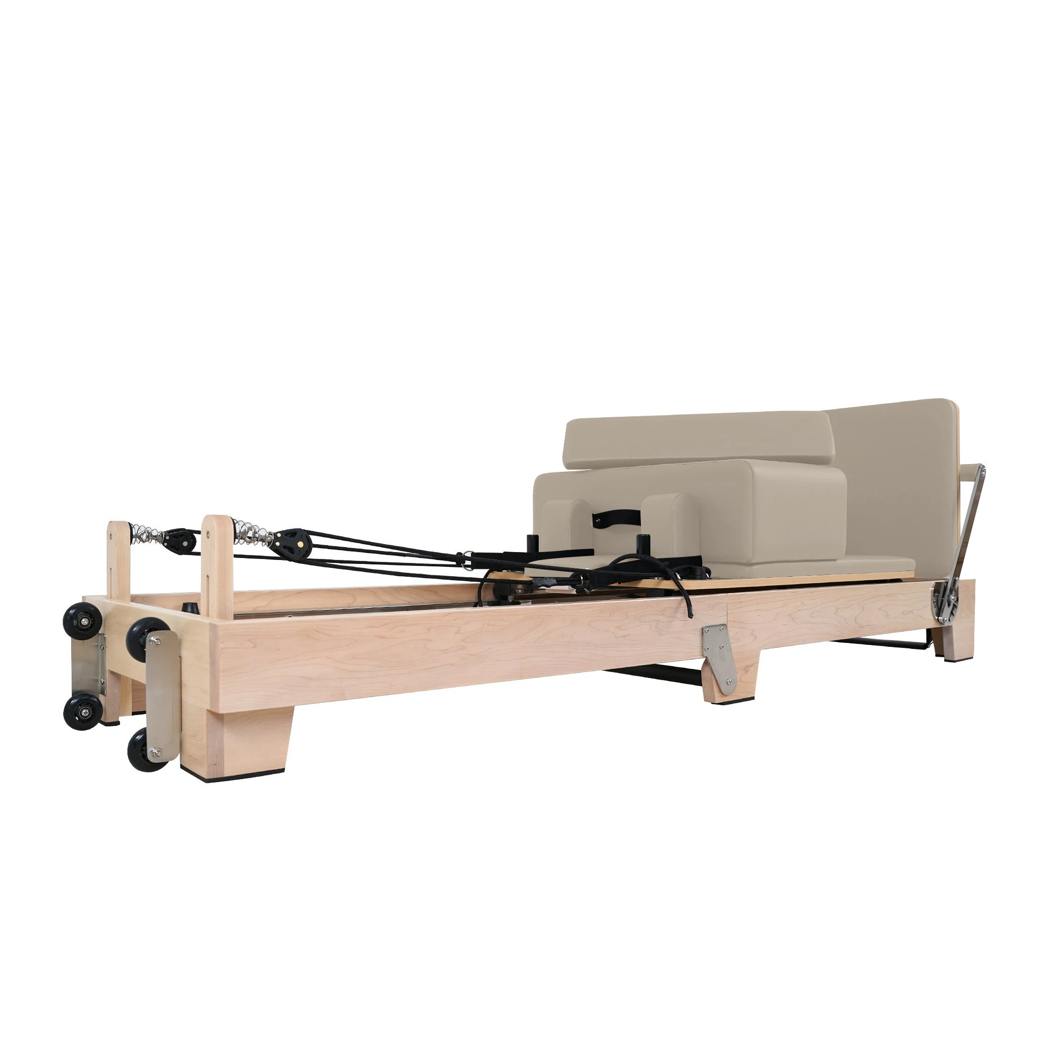 Maple Folding Classic Pilates Reformer Brown