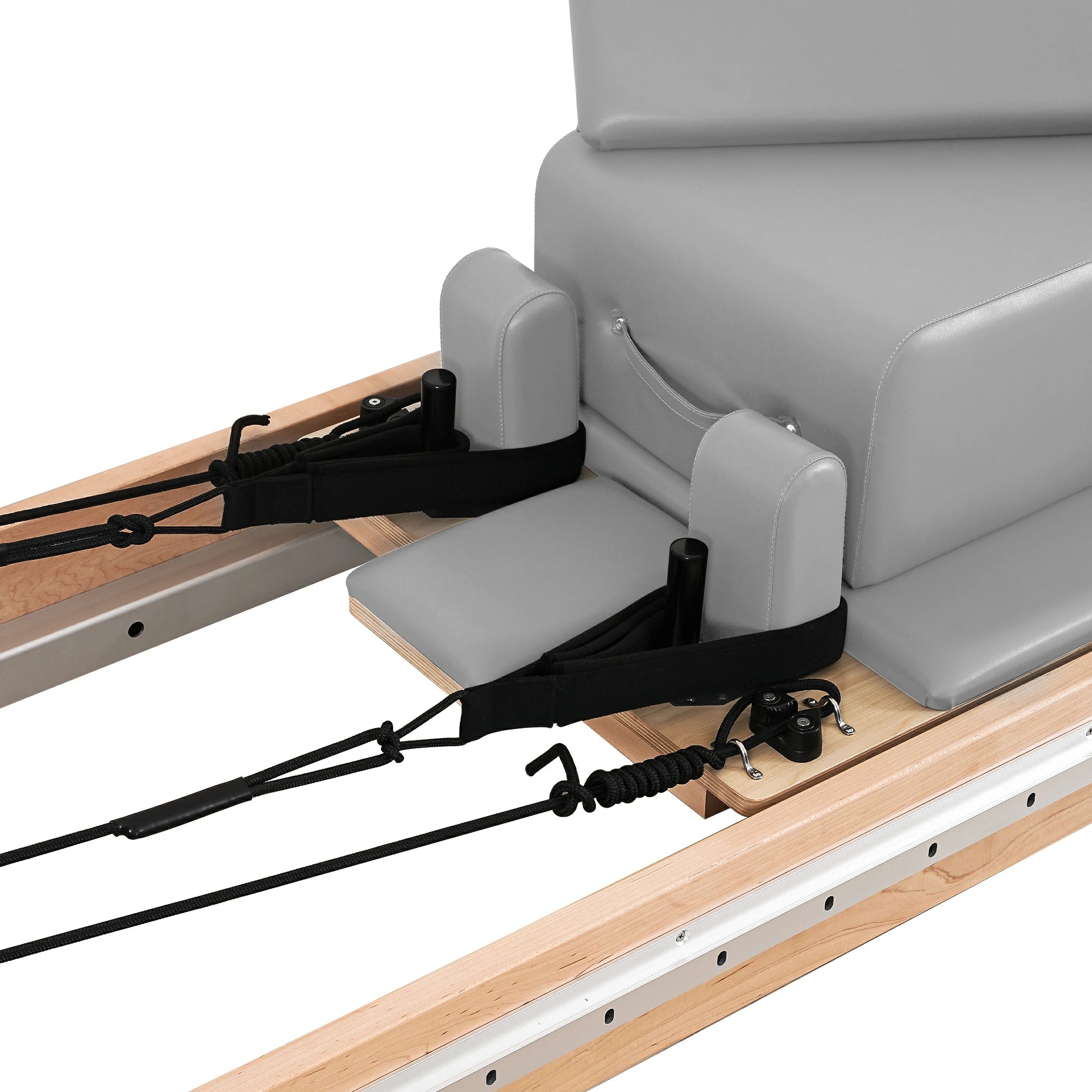 Maple Full Track Split Glide Pilates Reformer Grey
