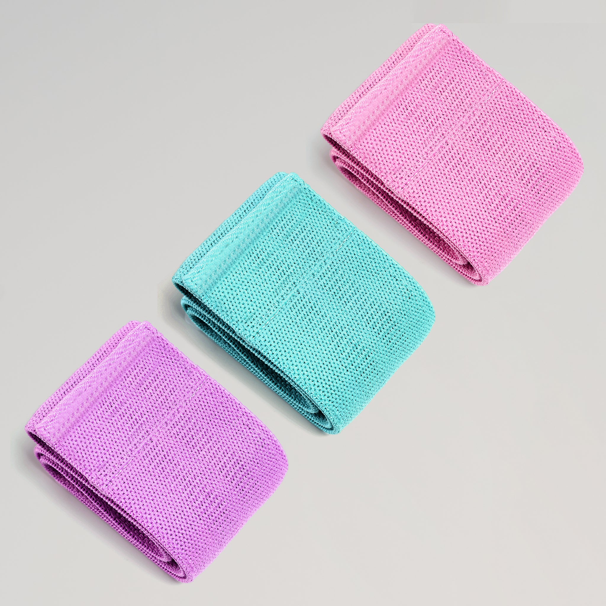 Hüft-Widerstandsband aus Poly-Baumwolle in reiner Farbe