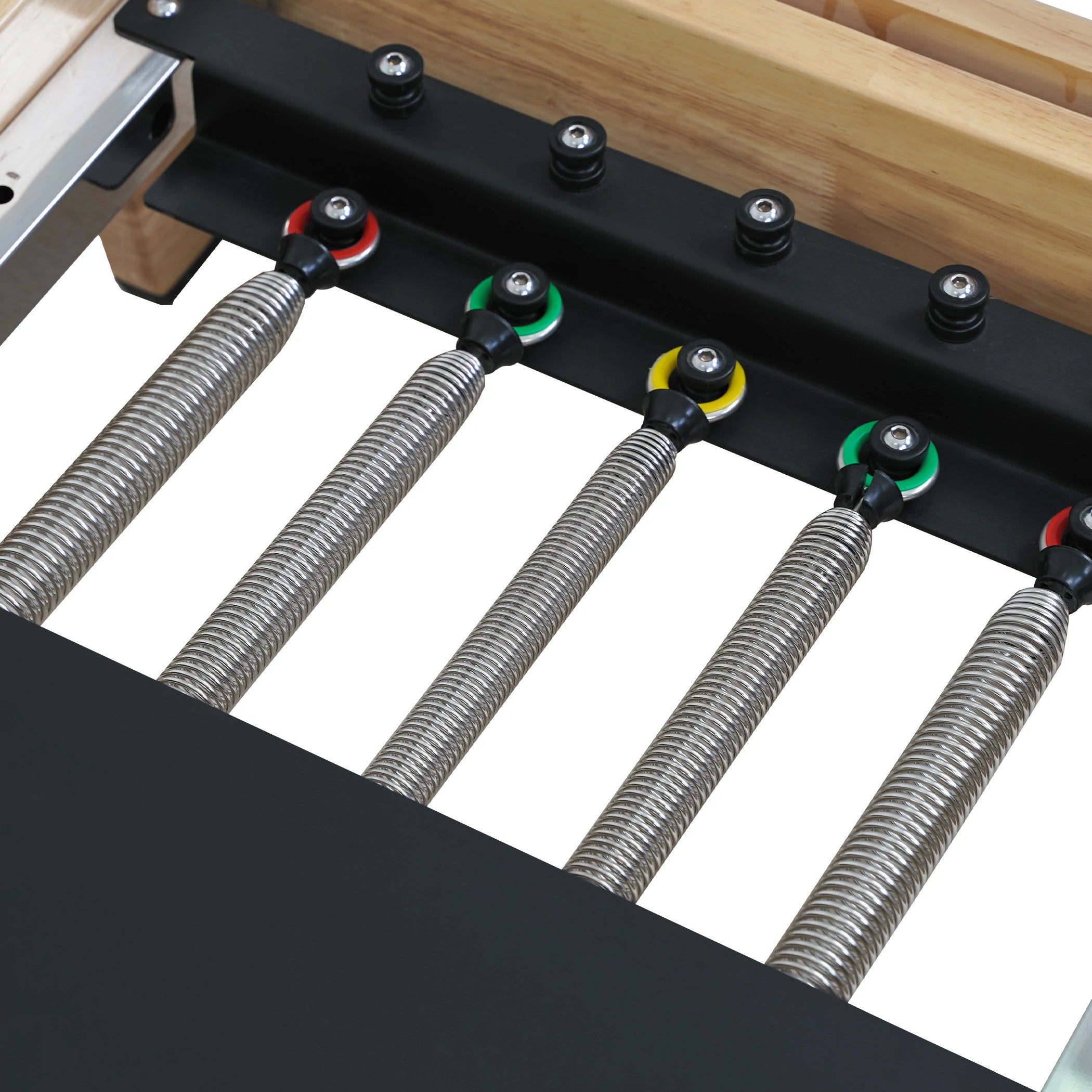 Oak Folding Classic Pilates Reformer Black