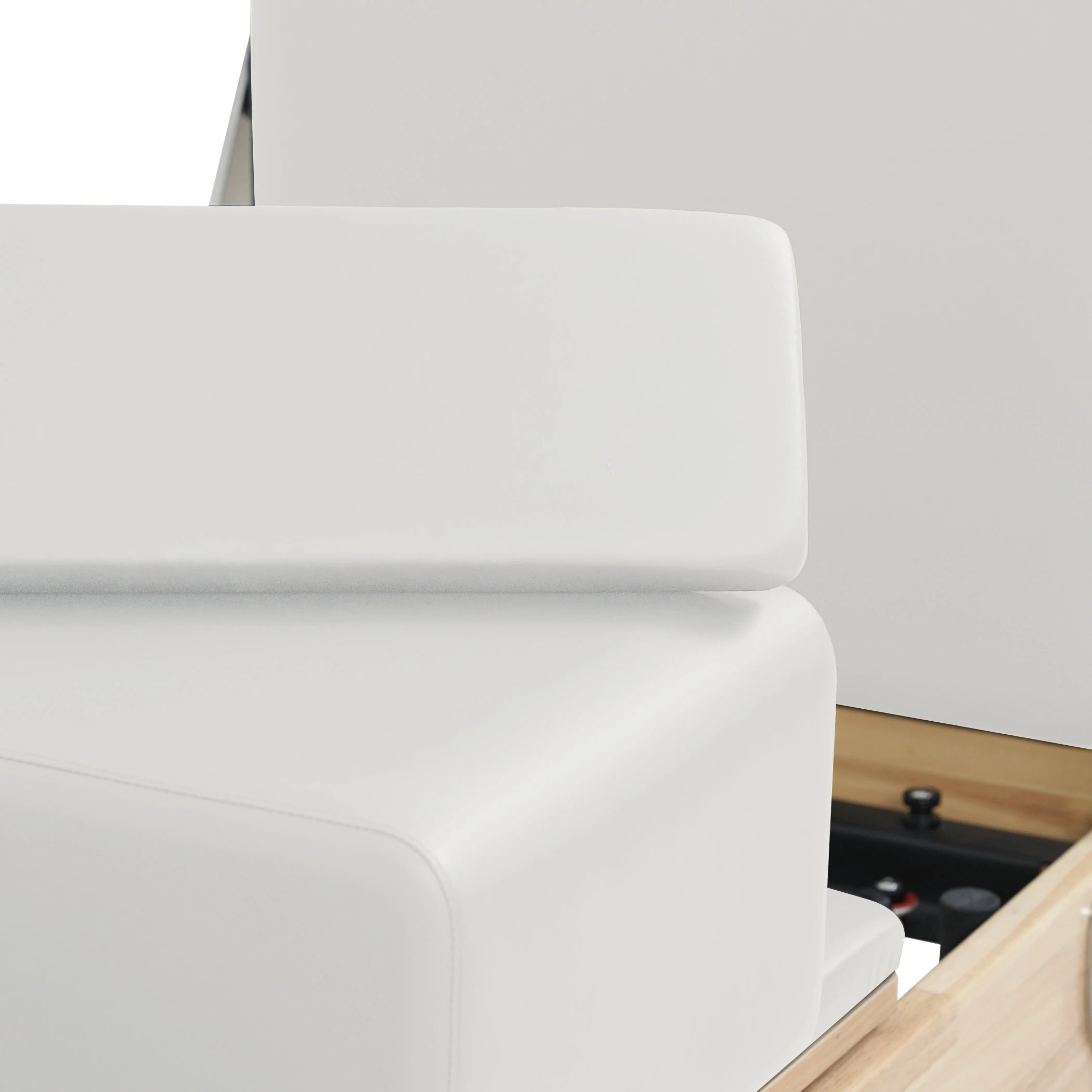 Oak Folding Classic Pilates Reformer White