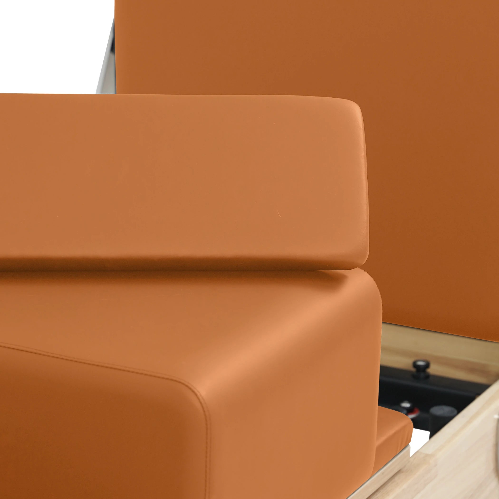 Oak Folding Classic Pilates Reformer Orange