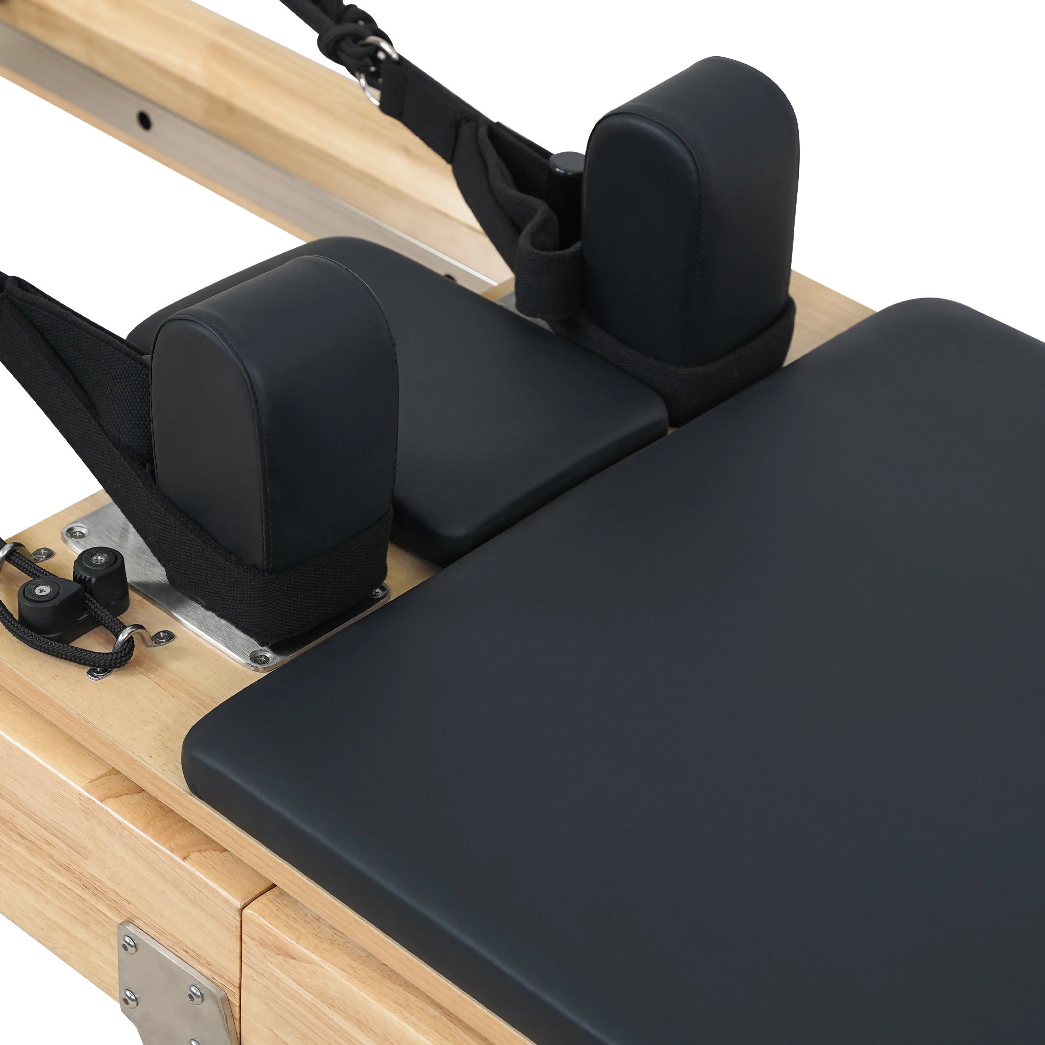 Oak Folding Classic Pilates Reformer Black