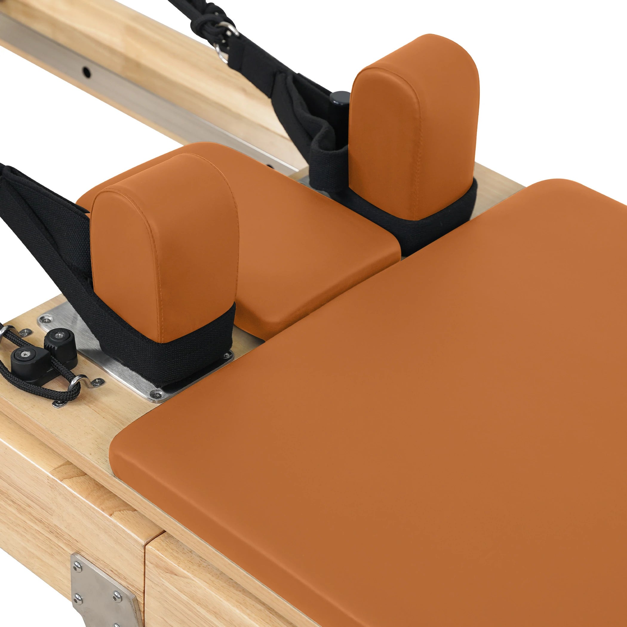 Oak Folding Classic Pilates Reformer Orange