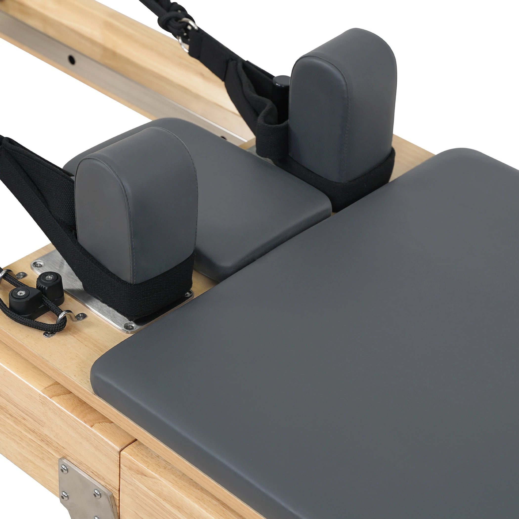 Oak Folding Classic Pilates Reformer Gray
