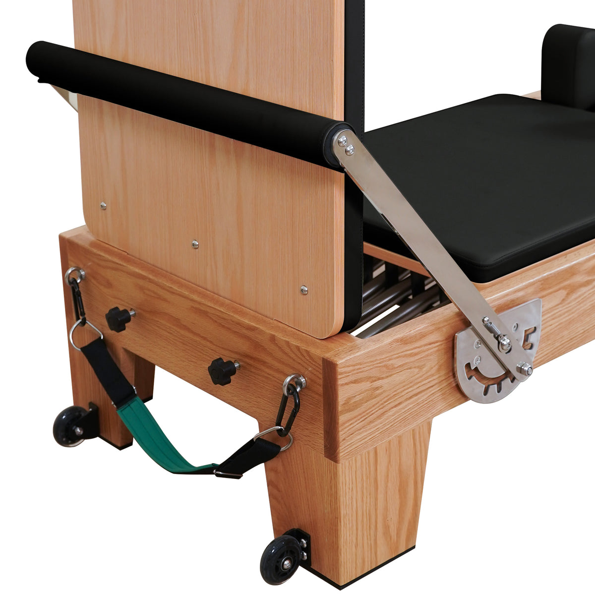 Gymfrog Premium Red Oak Pilates Reformer Black