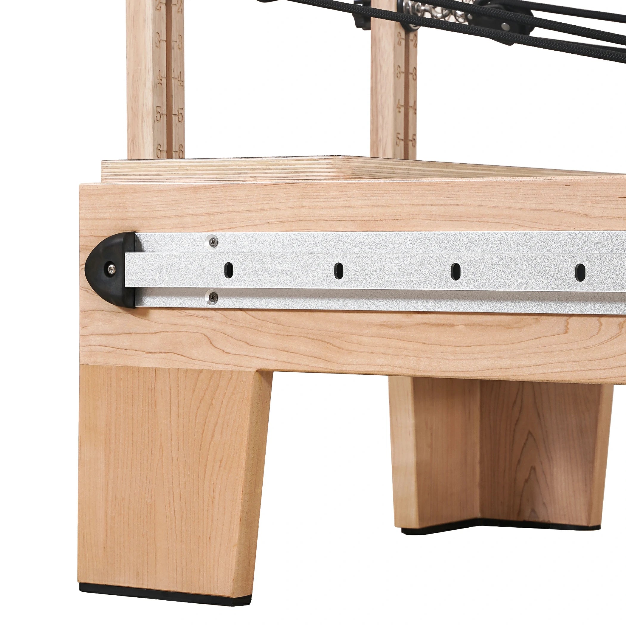 Maple Full Track Split Glide Pilates Reformer White