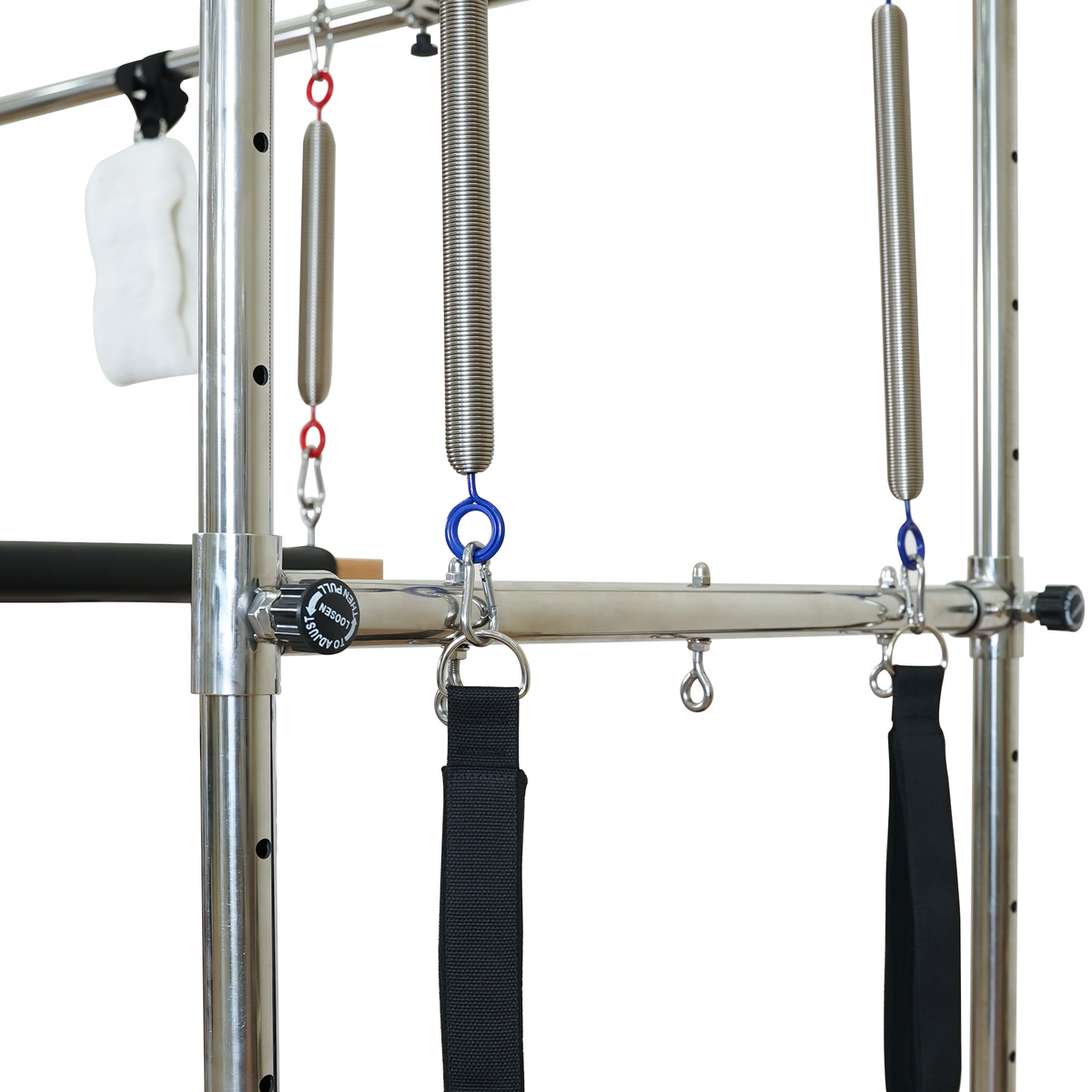 Gymfrog Classic Red Oak Pilates Cadillac Black