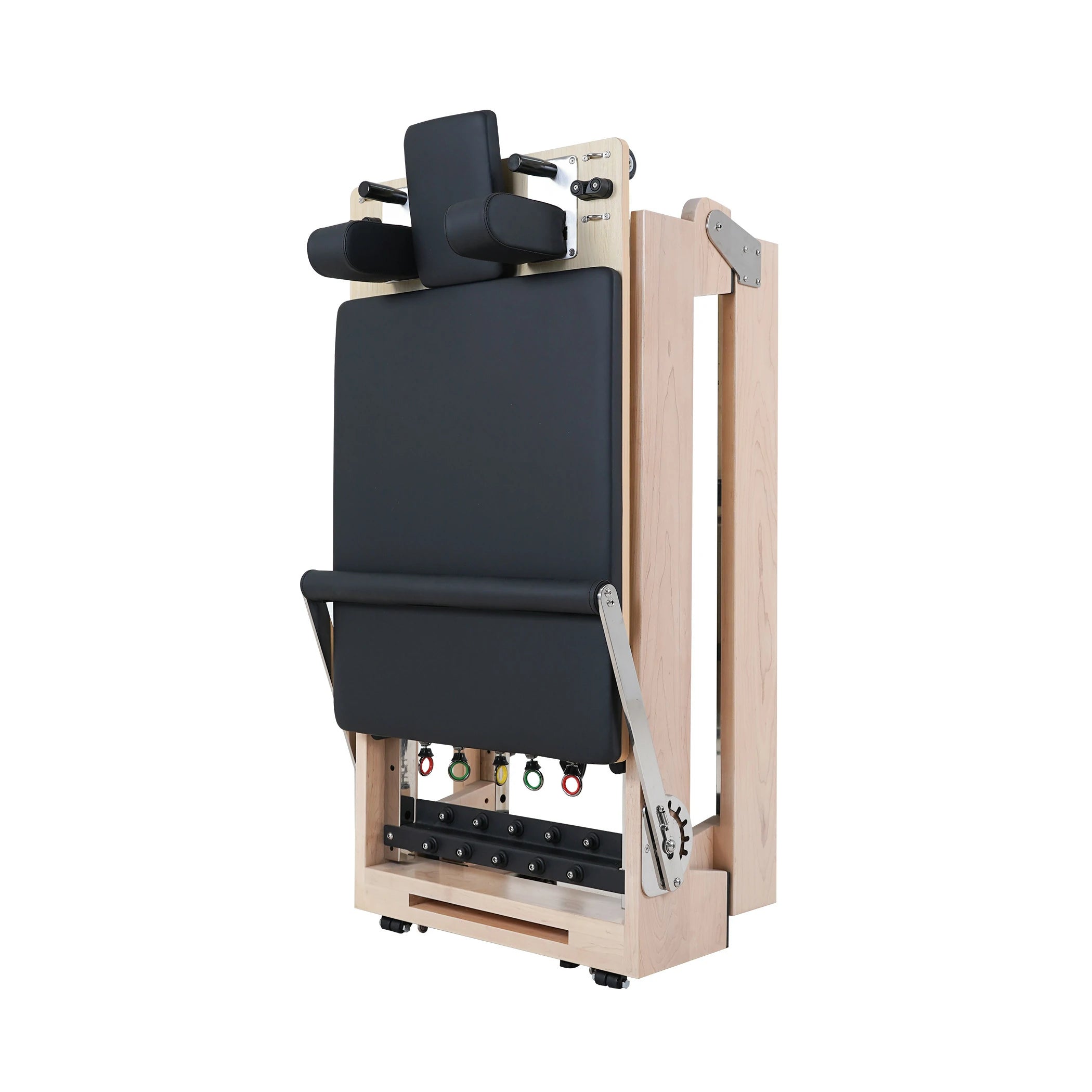 Maple Folding Classic Pilates Reformer Black