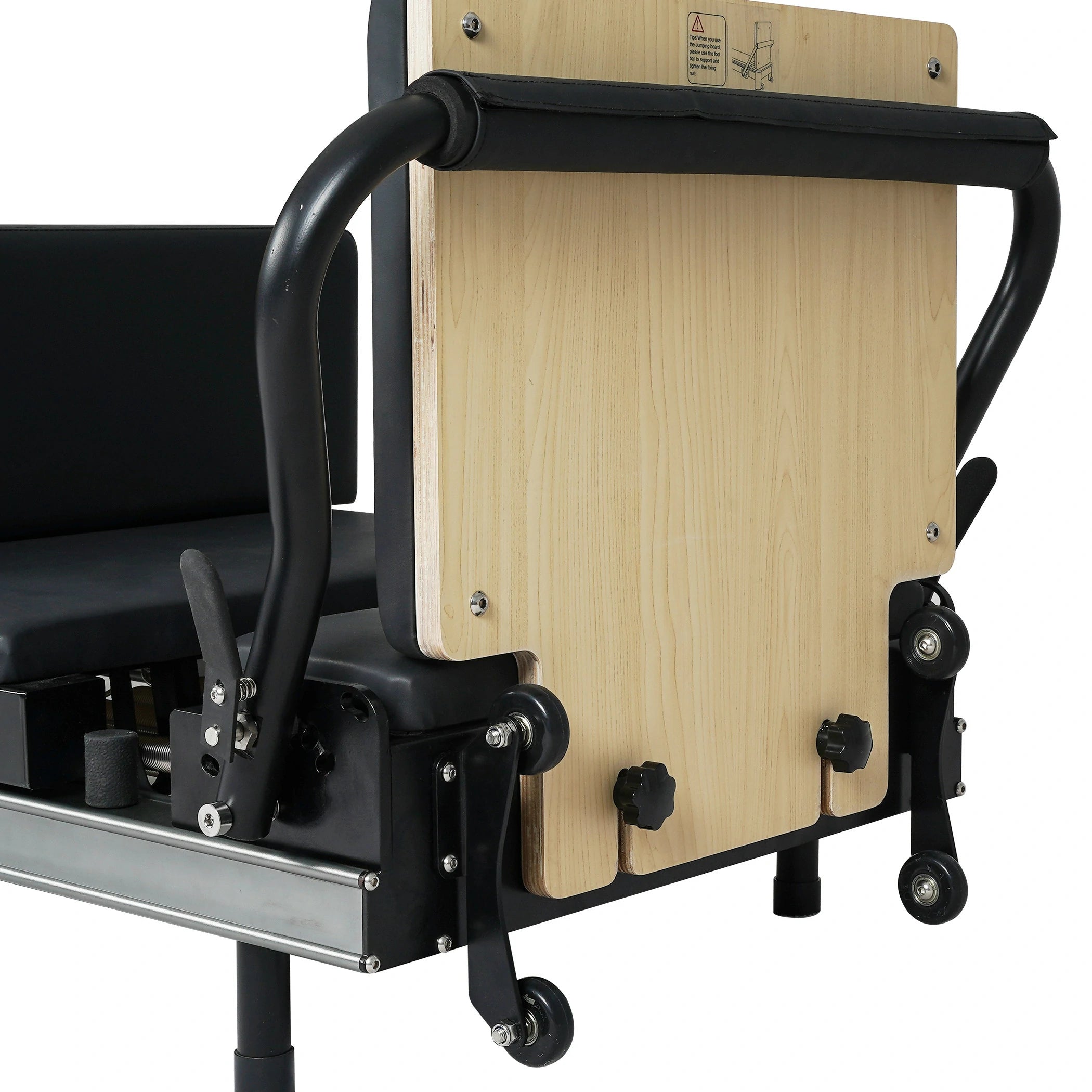 Foldable Aluminum Pilates Reformer for Home Use