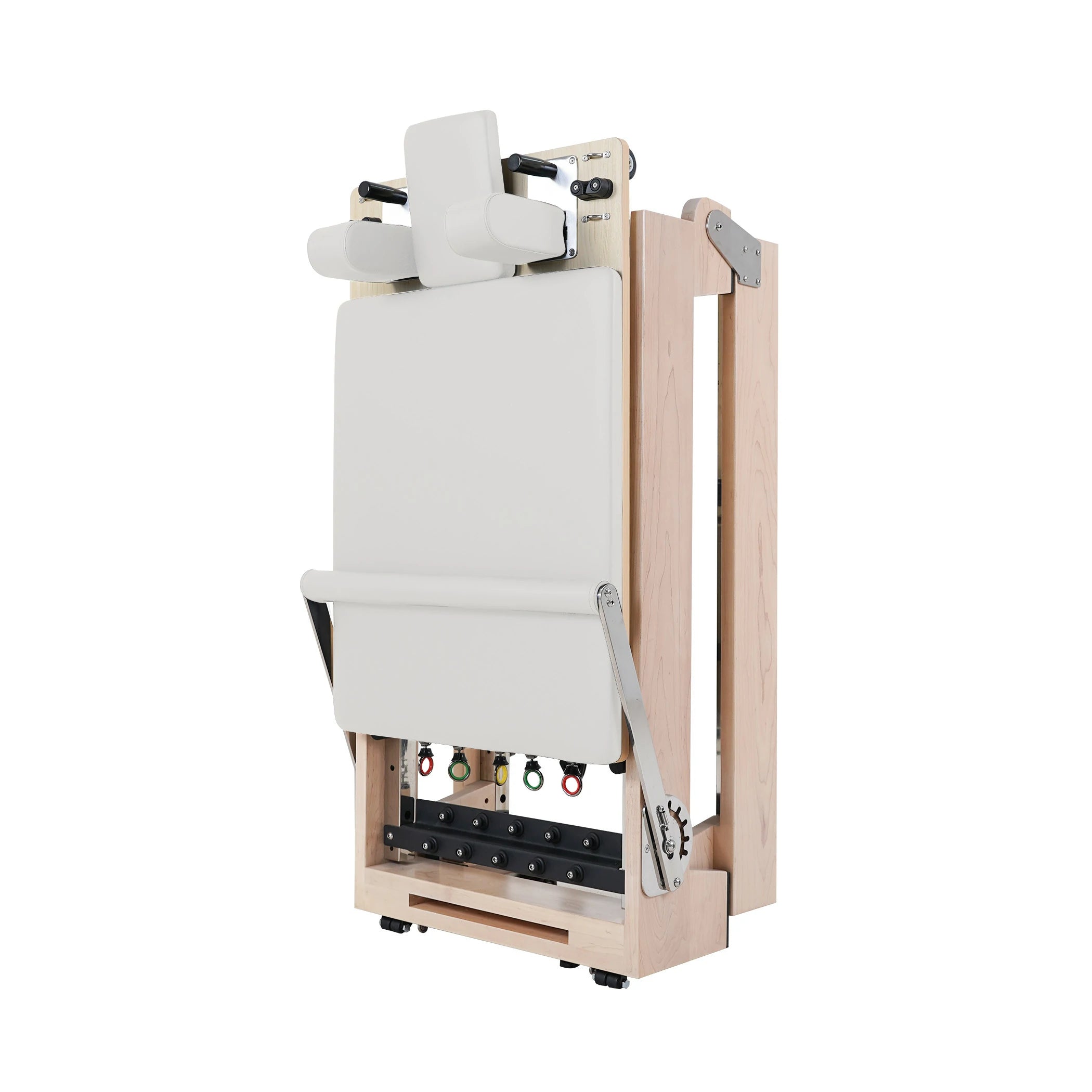 Maple Folding Classic Pilates Reformer White