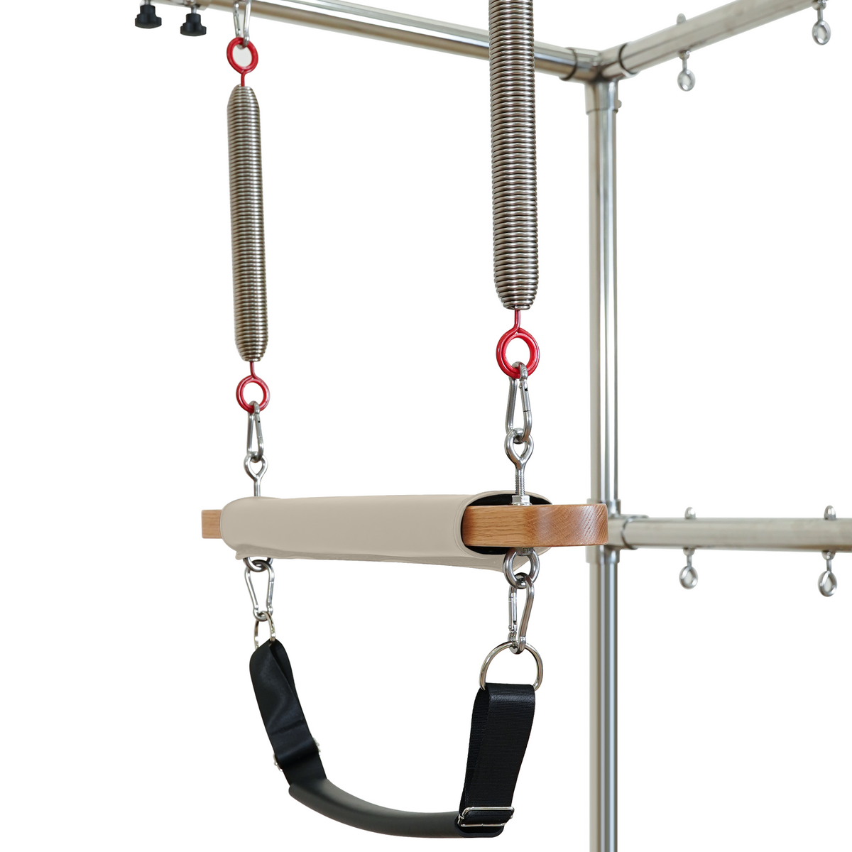 Gymfrog Classic Red Oak Pilates Cadillac Latte