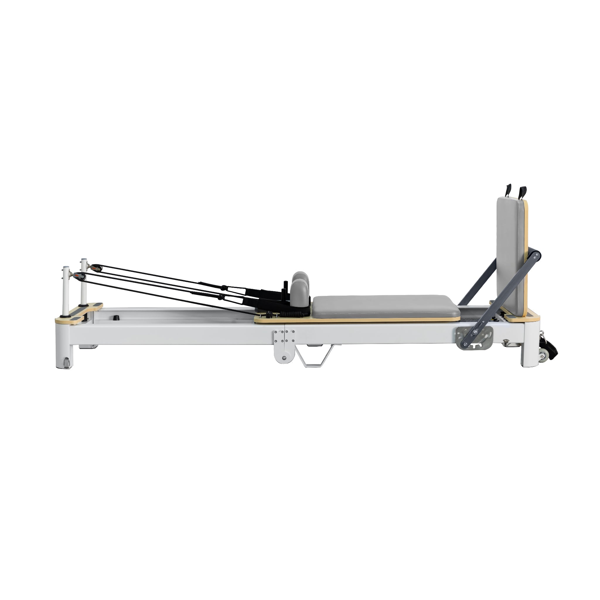 Folding Pilates Aluminum Alloy Reformer Grey