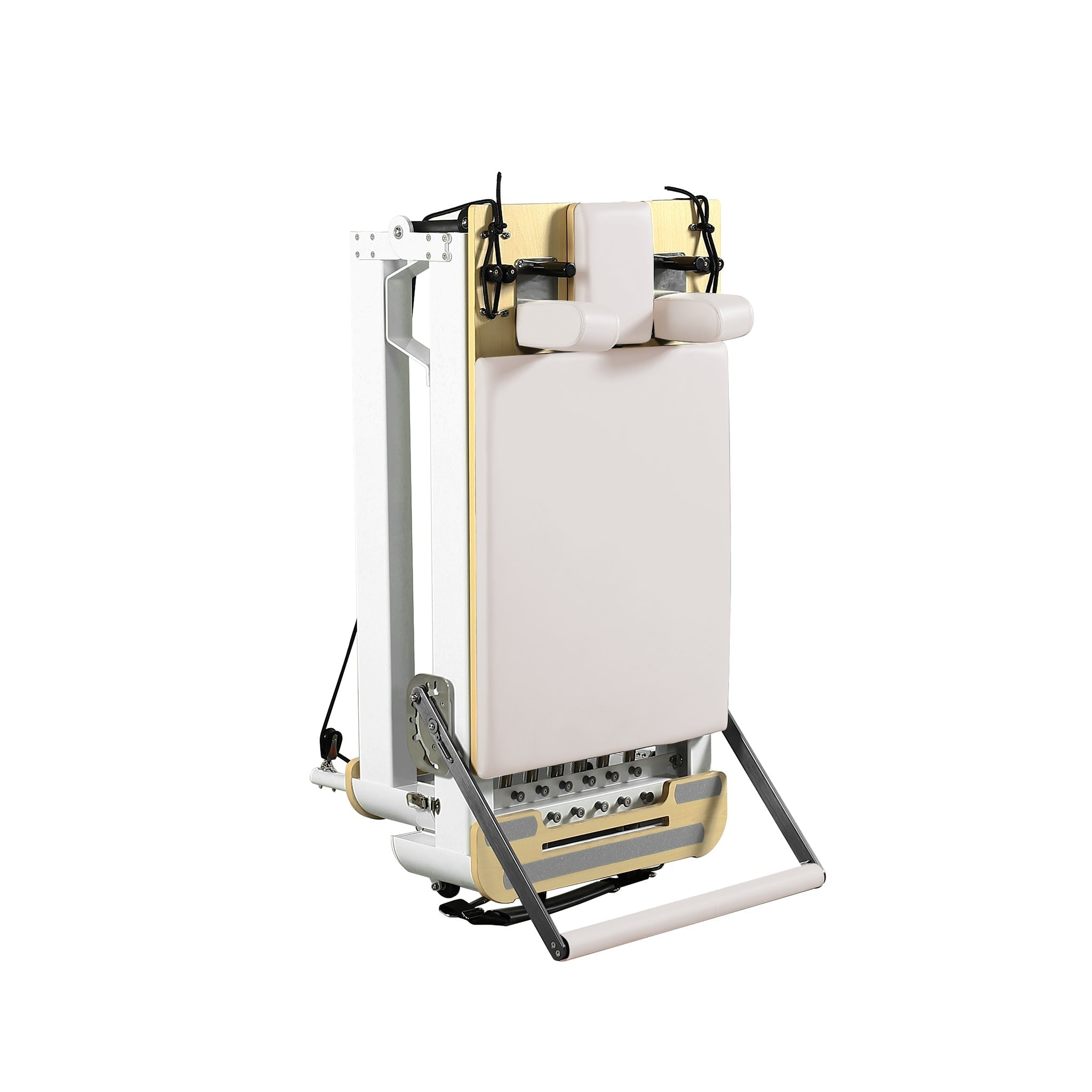 🎁 Black Friday Folding Pilates Aluminum Alloy Reformer White