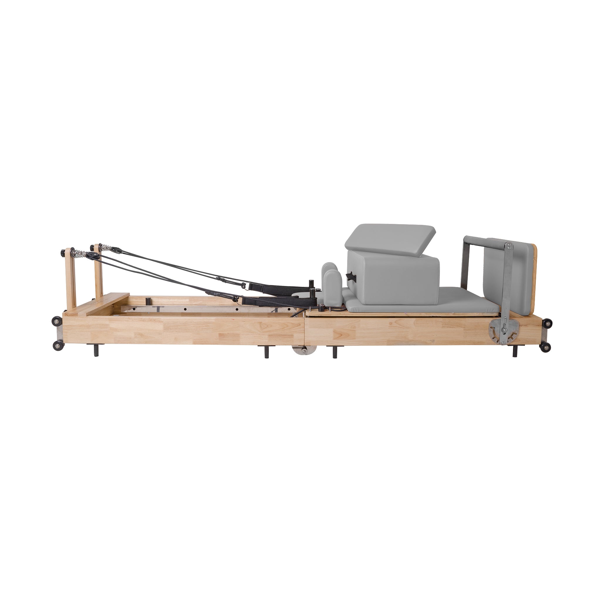 Collapsible Classic Pilates Reformer Grey