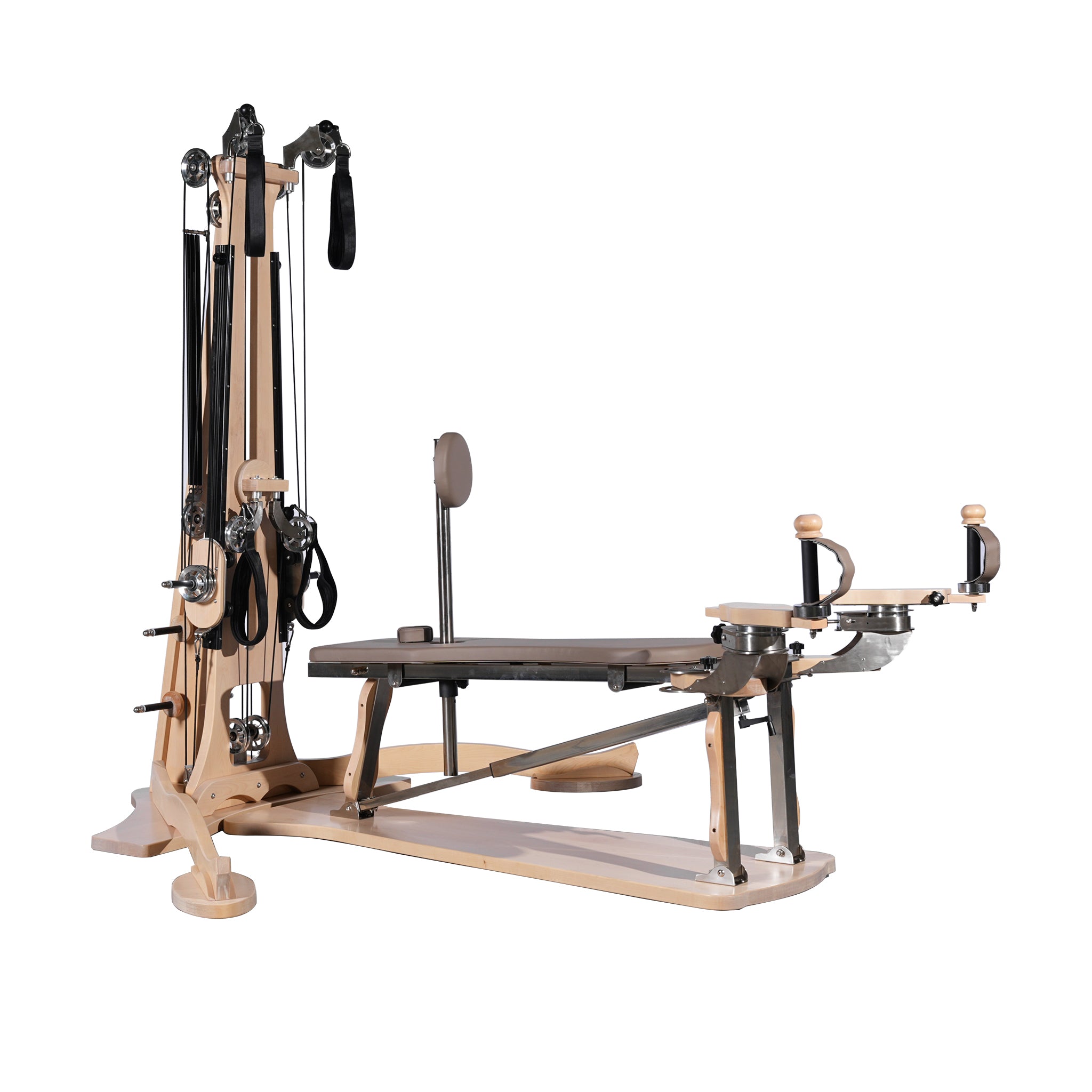 Premium Maple Gyrotonic Machine — Elegant and Functional Design