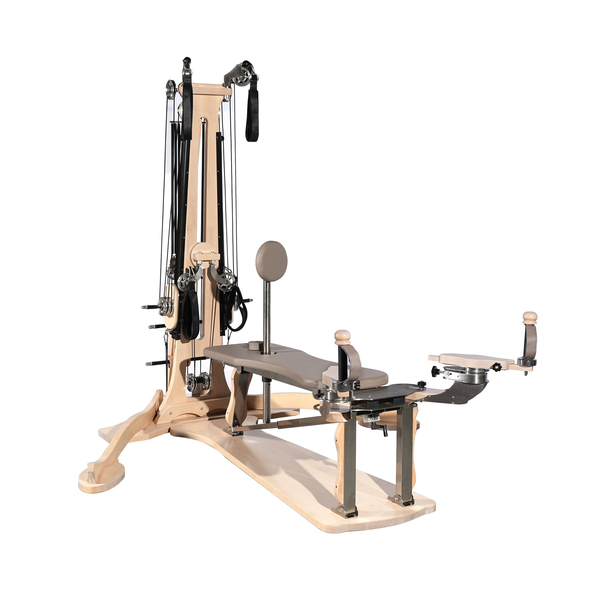 Premium Maple Gyrotonic Machine — Elegant and Functional Design