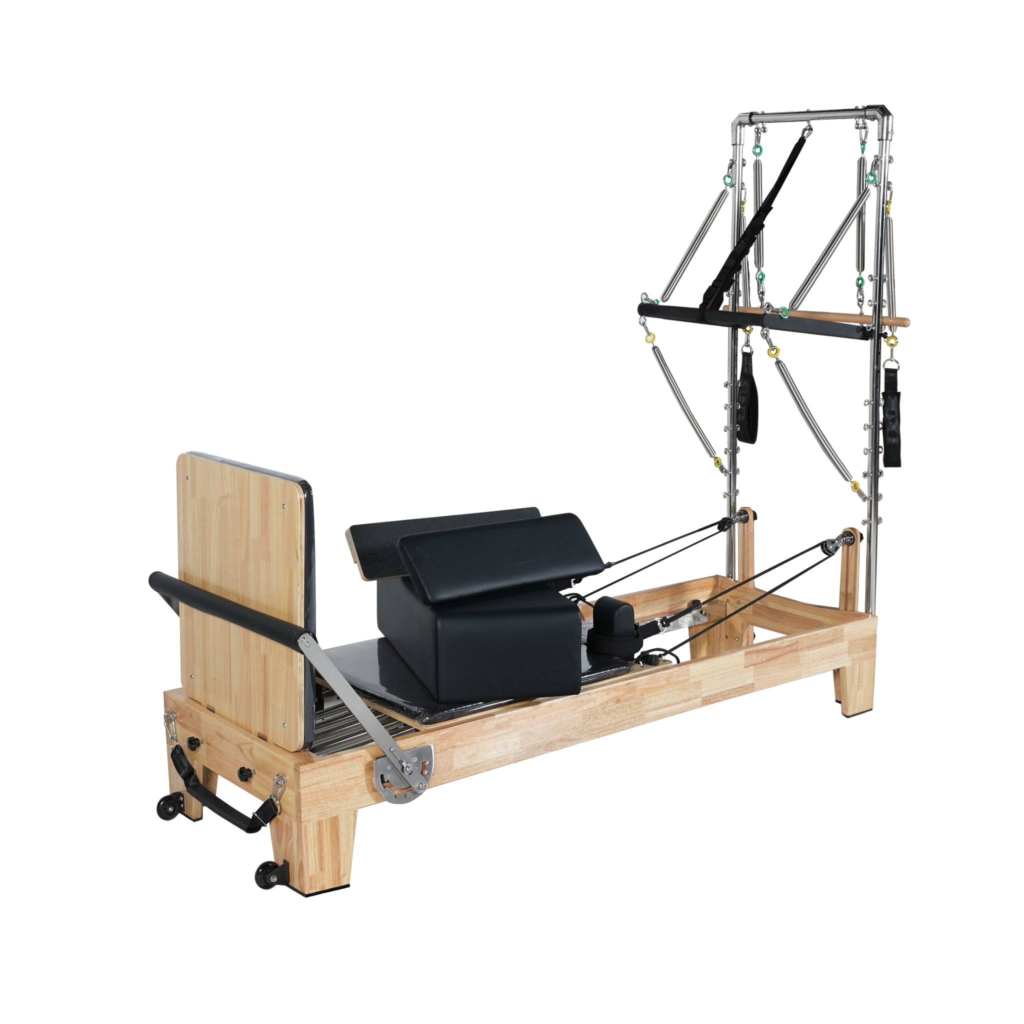 Pilates Reformer With Tower Vintage-Pilates Reformer Machine For Home