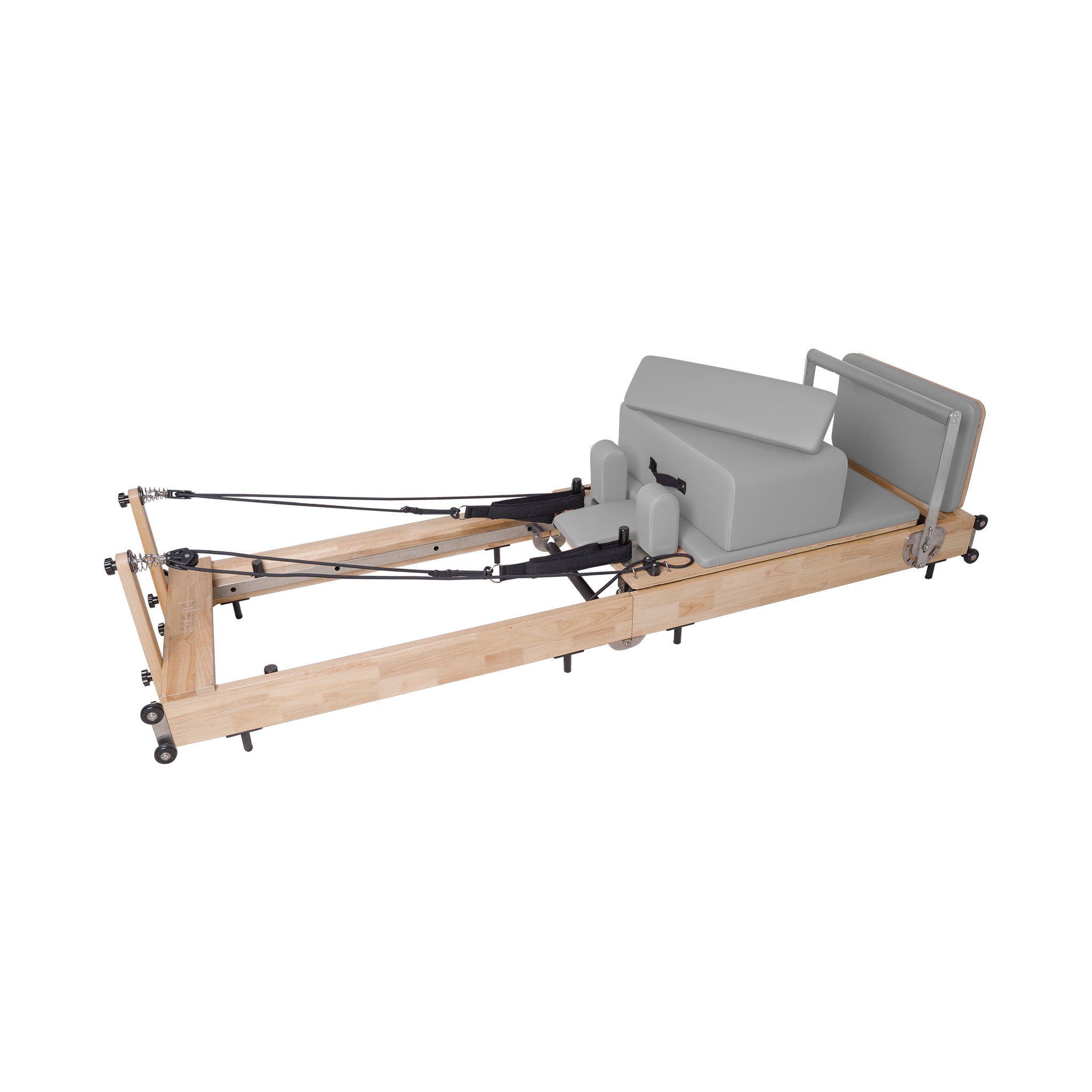 Collapsible Classic Pilates Reformer Grey