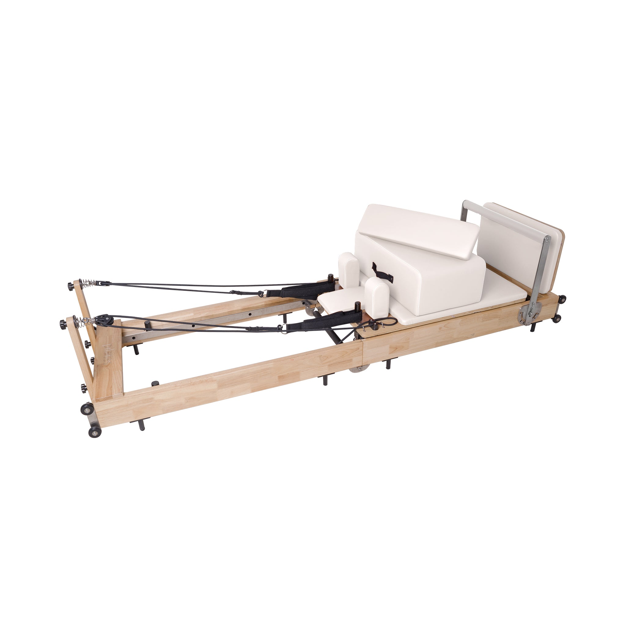 Collapsible Classic Pilates Reformer White